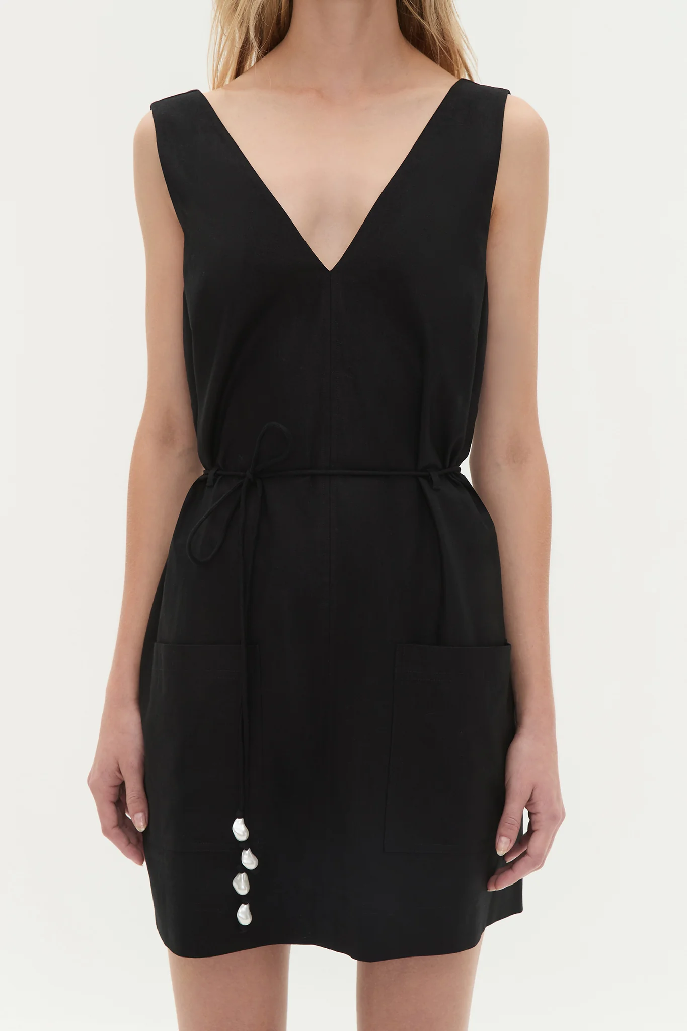 Dessie Belted Mini Dress - Image 4