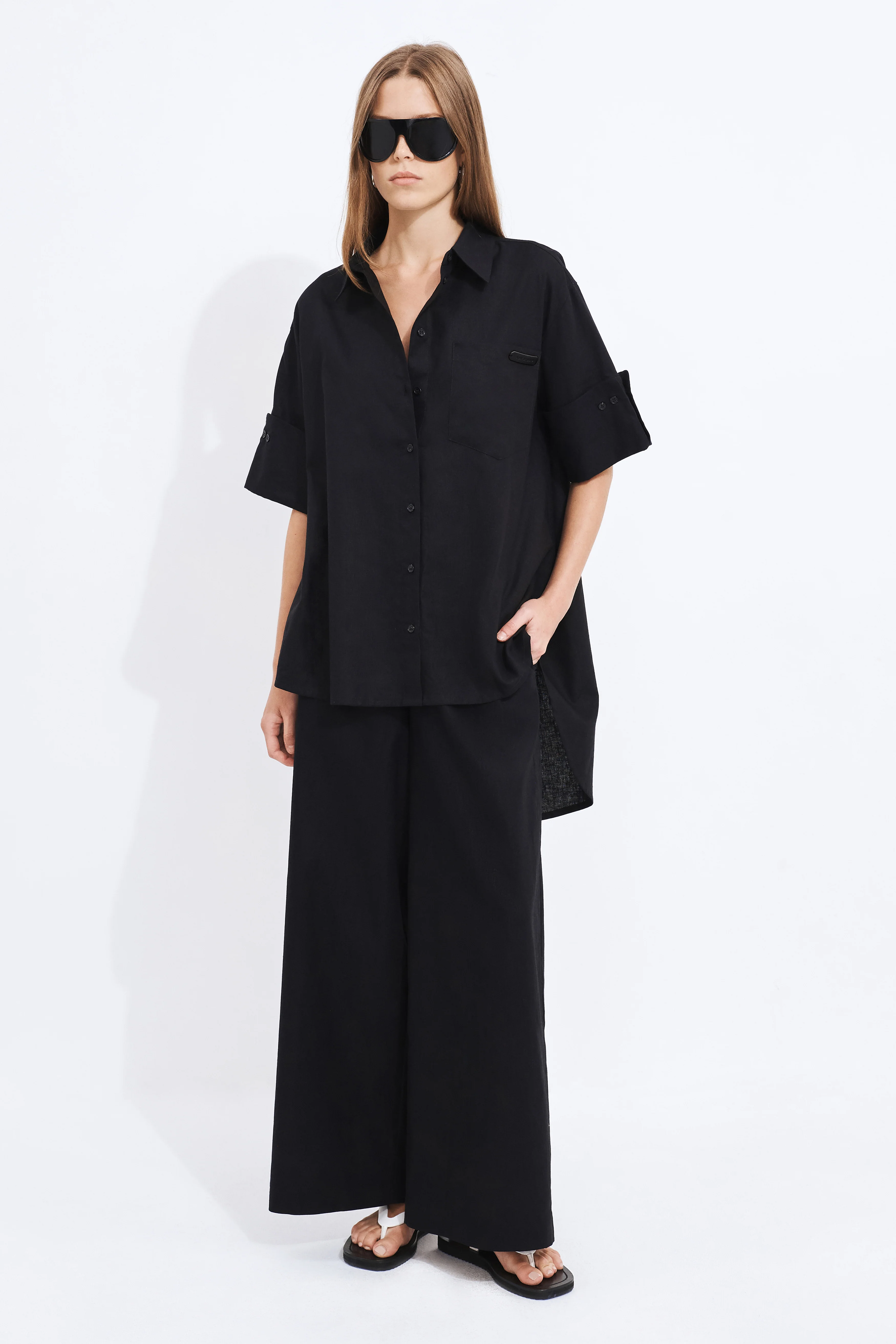Dessie Oversized Shirt - Image 2