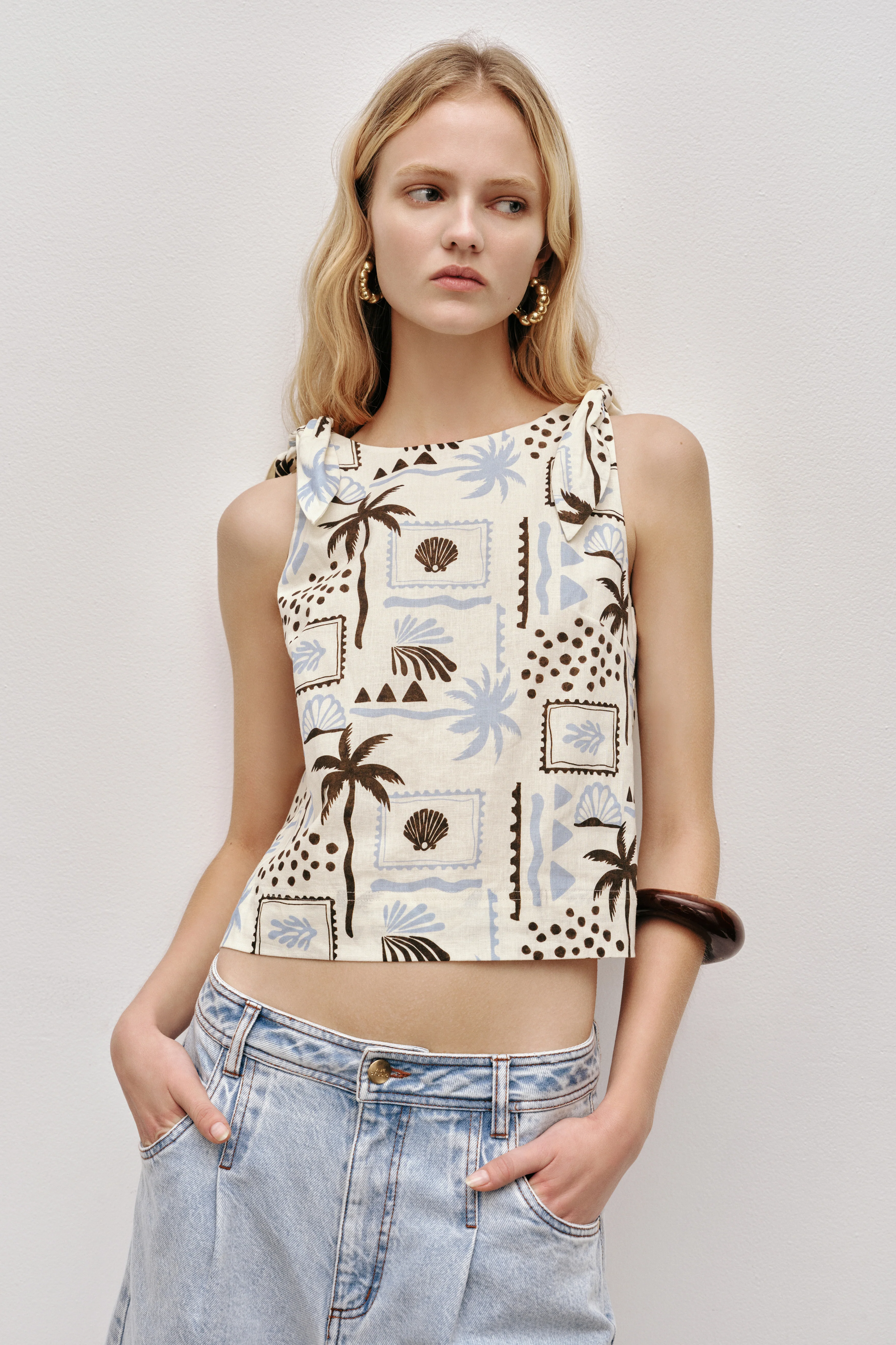 Dessie Tie Top - Image 3