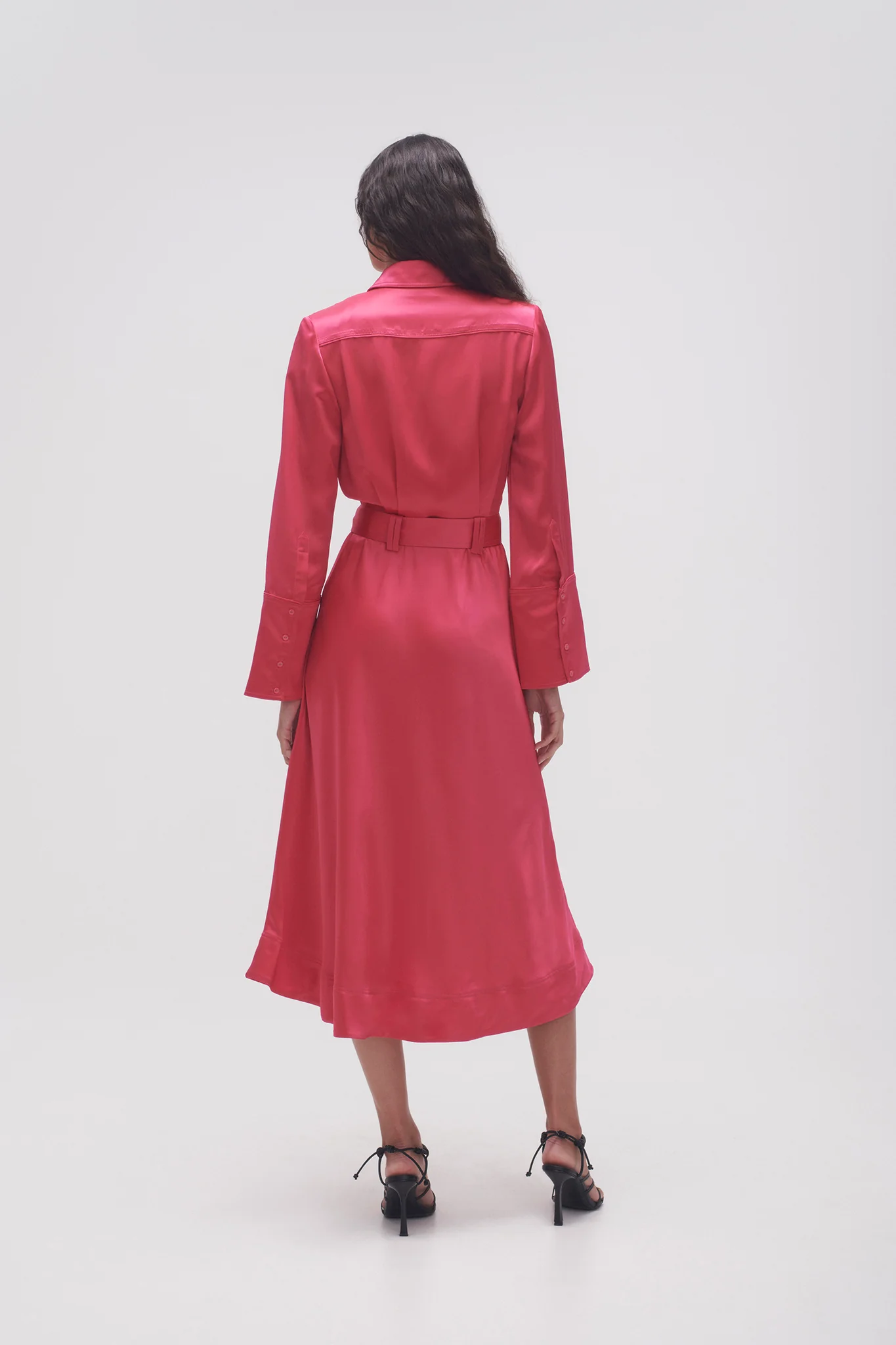 Echo Belted Midi Shirt Dress - Image 5