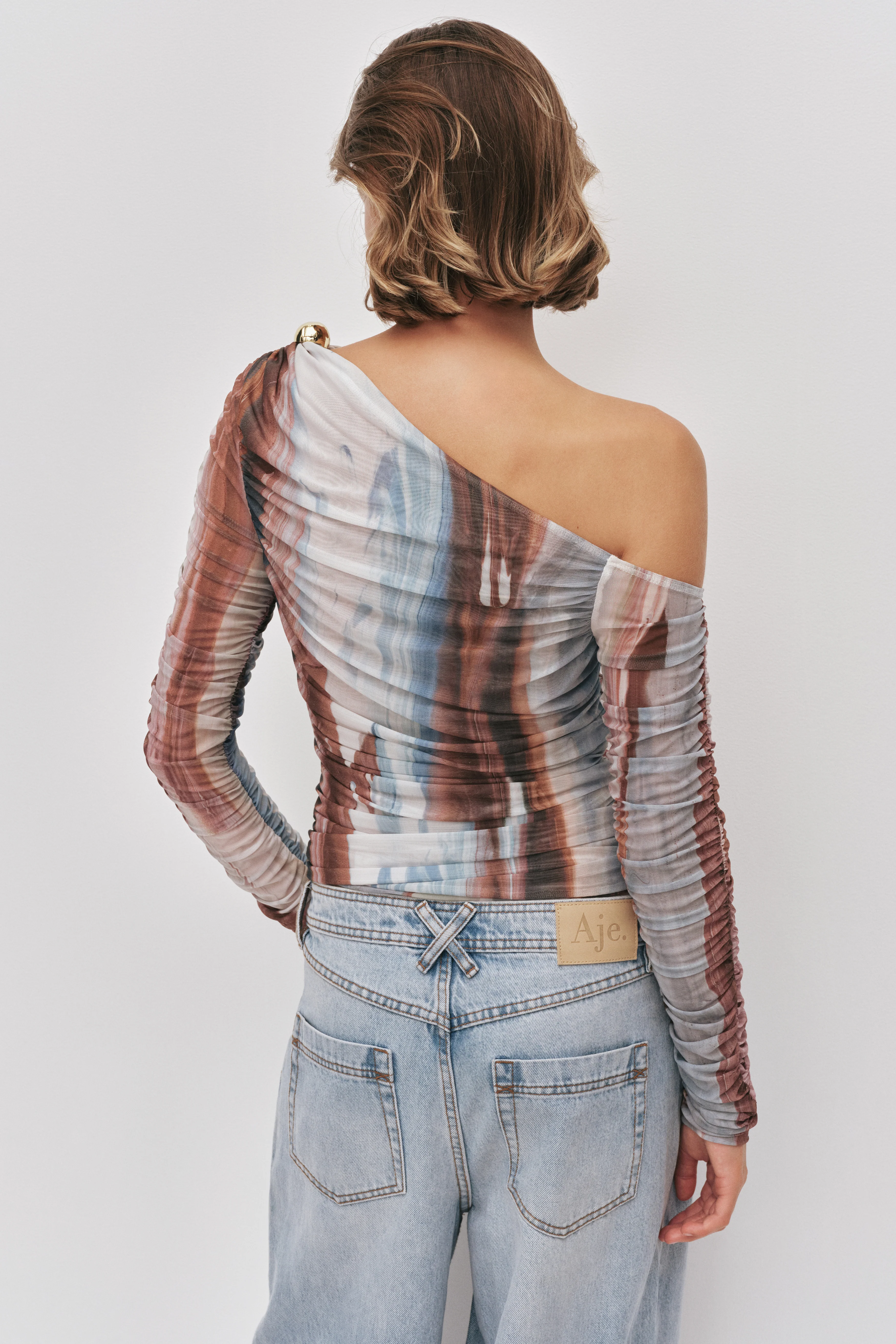 Elaria Long Sleeve Mesh Top - Image 5