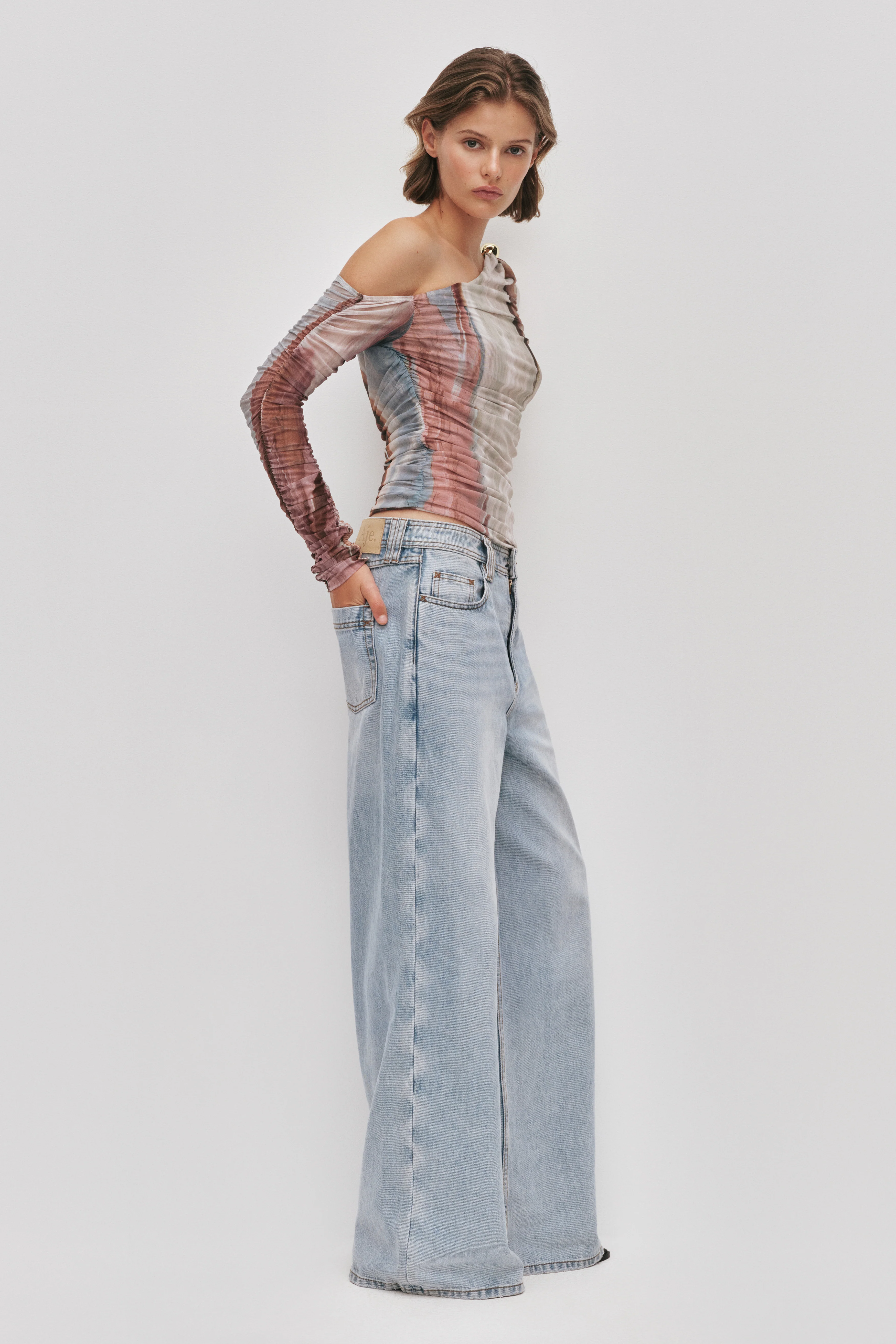 Elaria Long Sleeve Mesh Top - Image 6