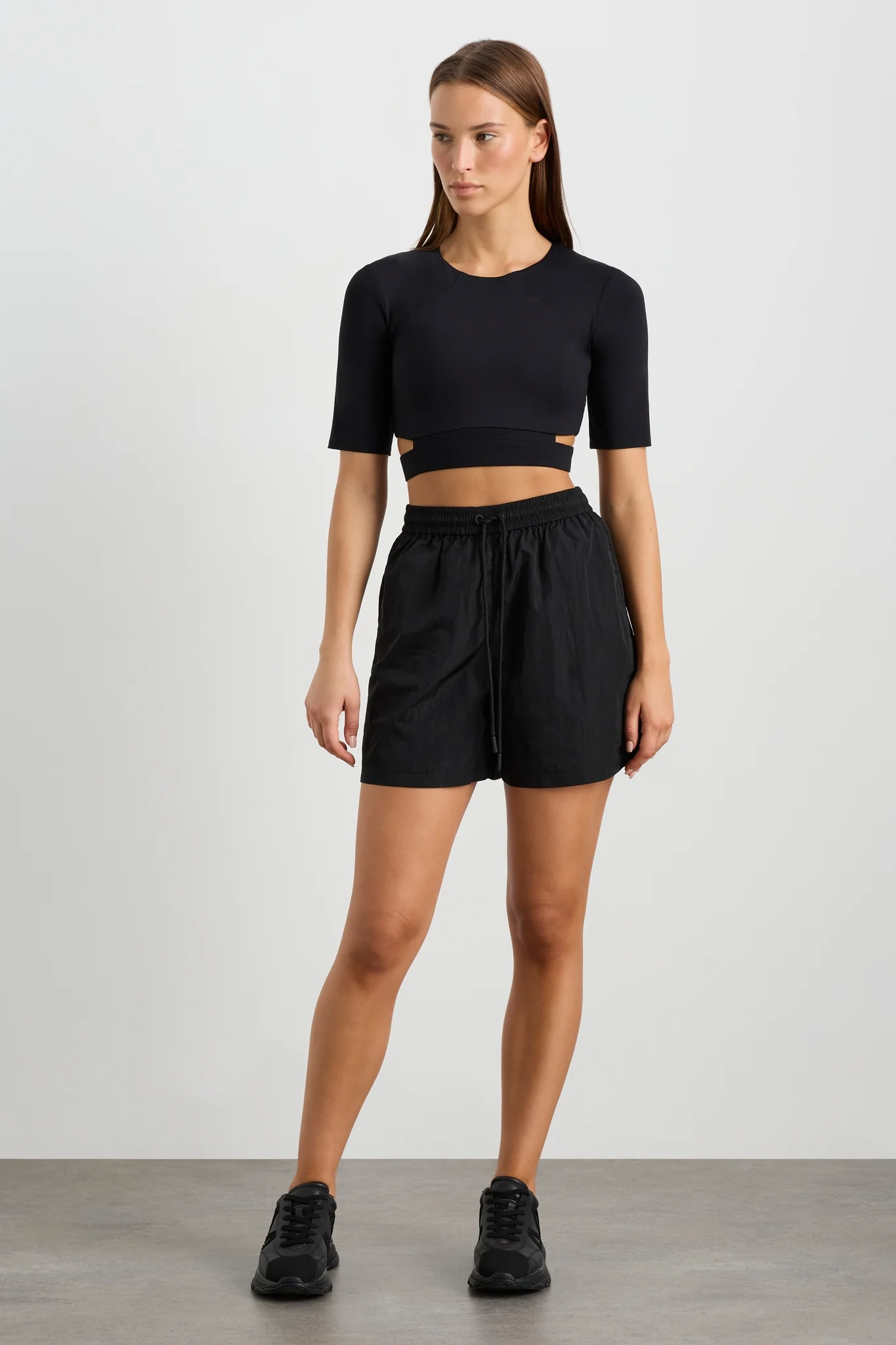 Elasticated Cut Out Tee 195 - Image 3