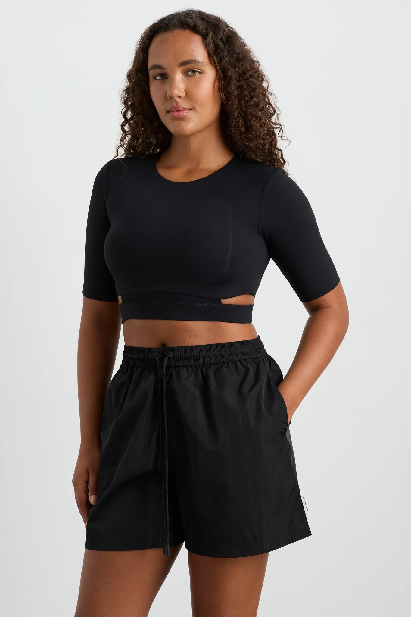 Elasticated Cut Out Tee 195 - Image 6