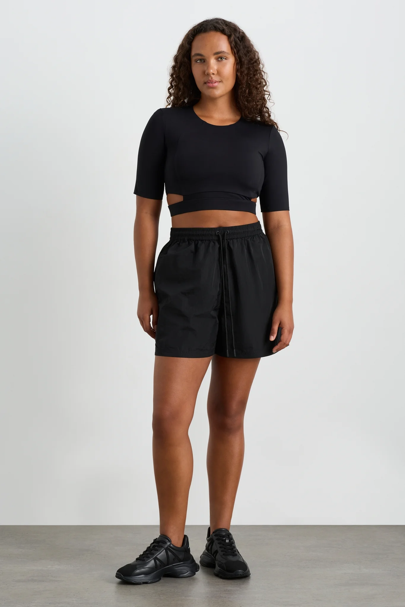 Elasticated Cut Out Tee 195 - Image 7