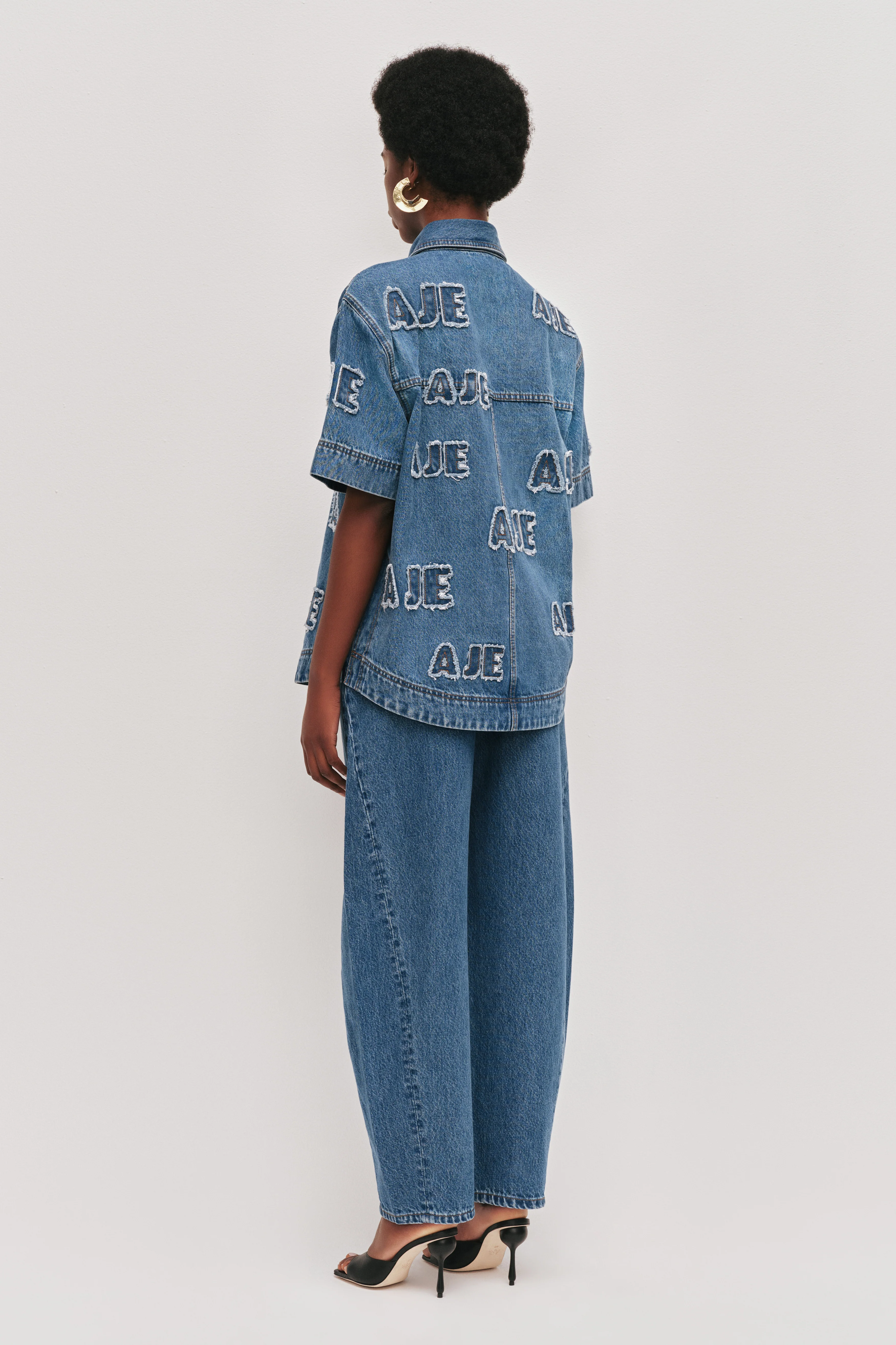 Electra Logo Denim Shirt - Image 7