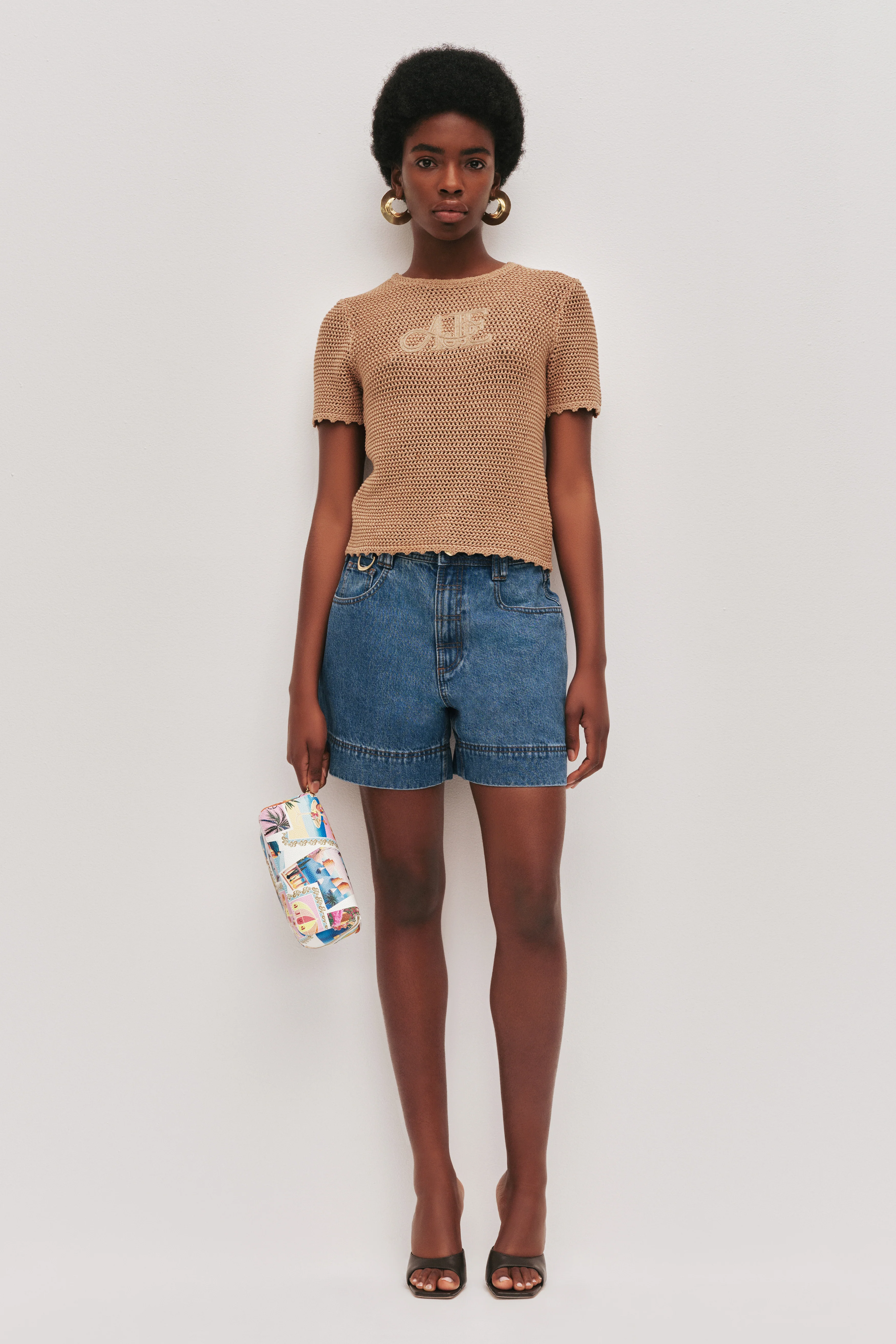 Electra Logo Denim Short