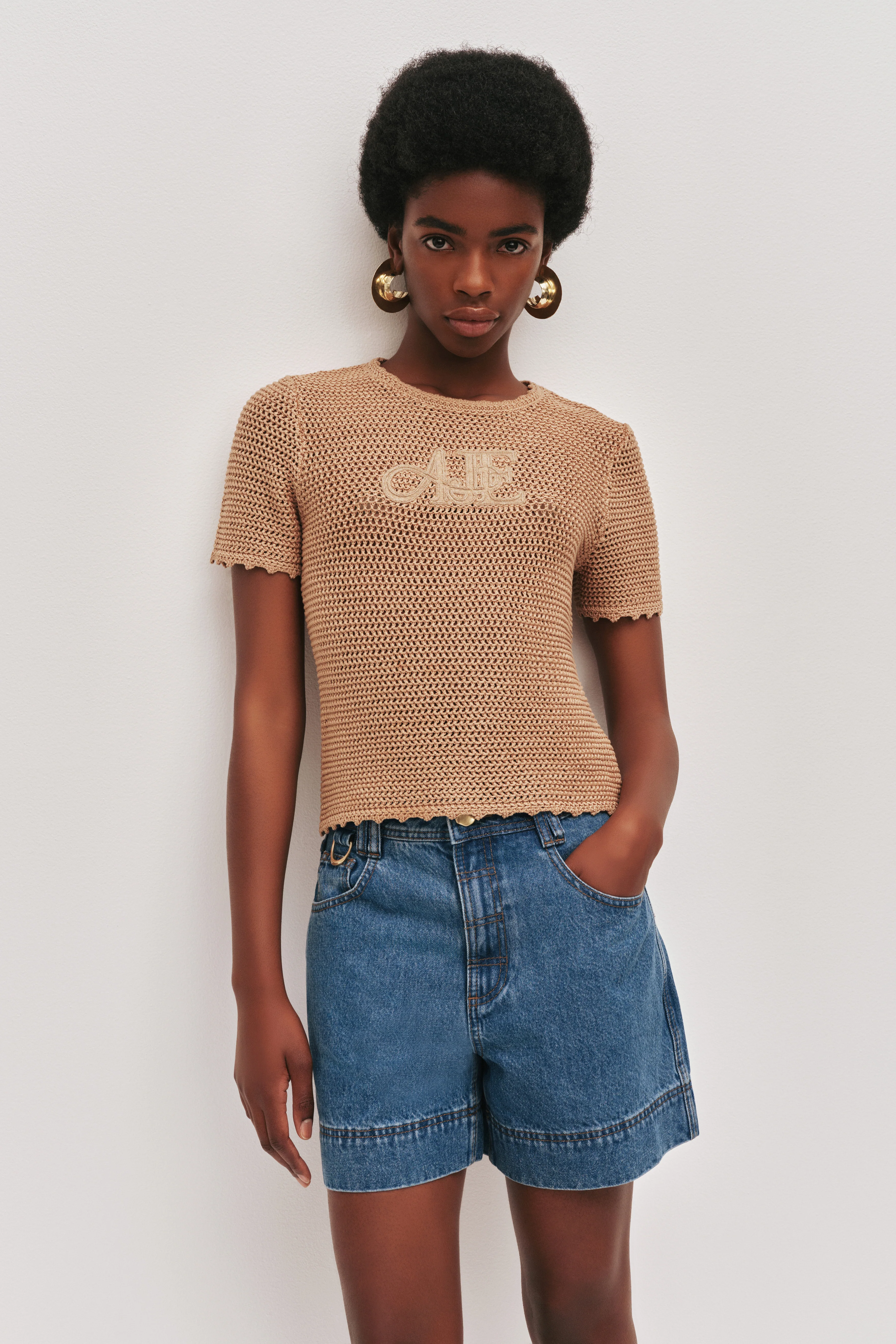 Electra Logo Denim Short - Image 3