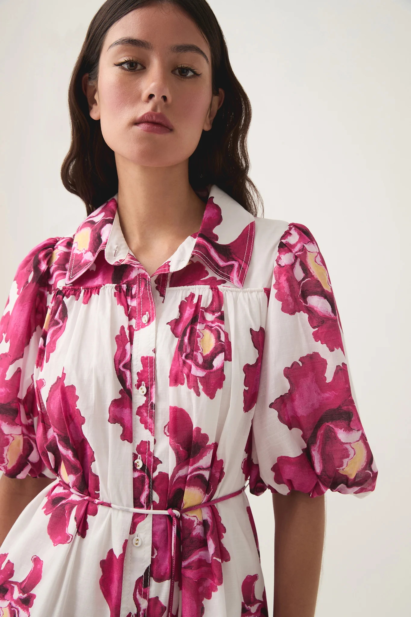 Eliza Smock Mini Dress - Image 4