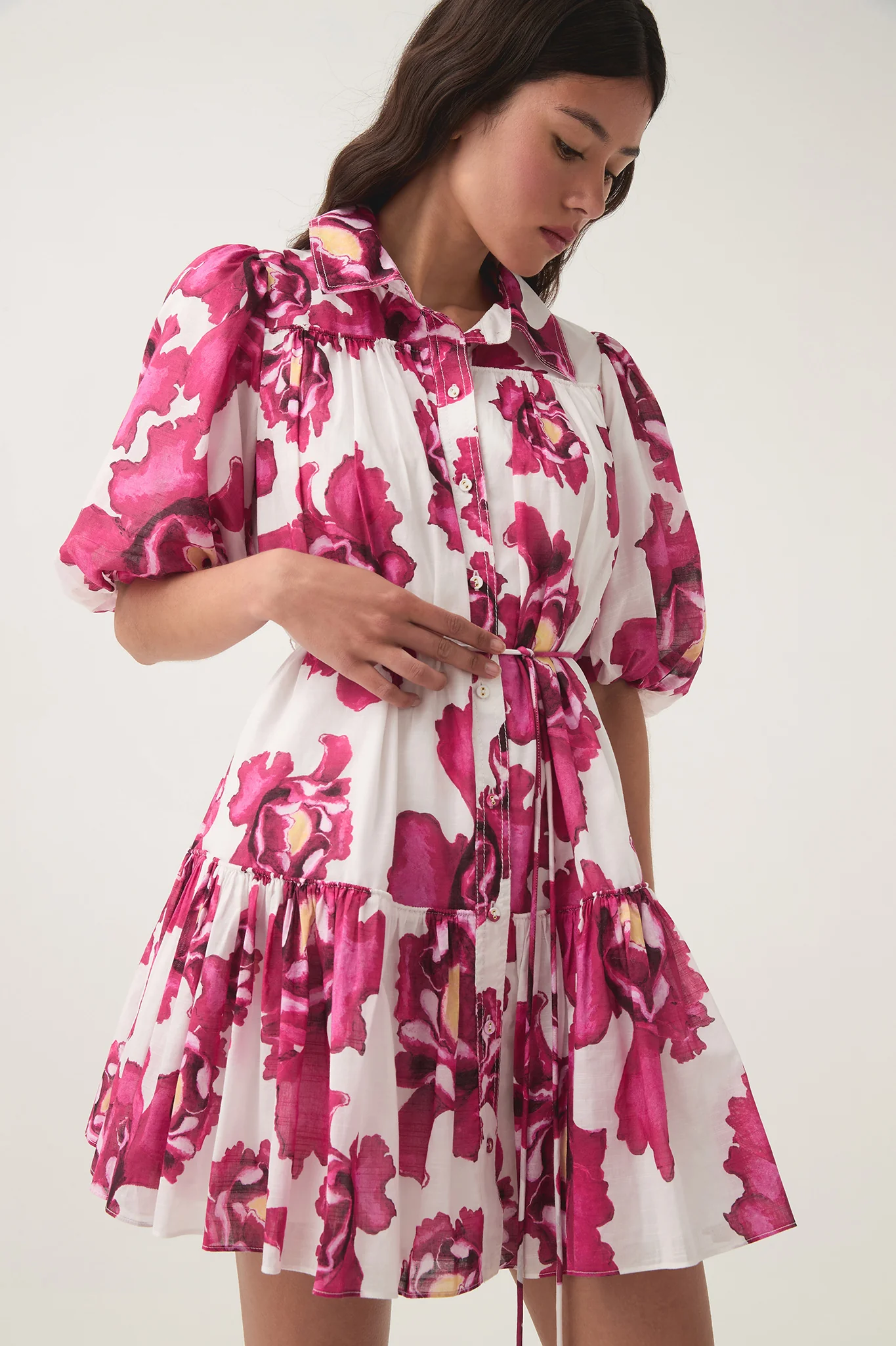 Eliza Smock Mini Dress - Image 5