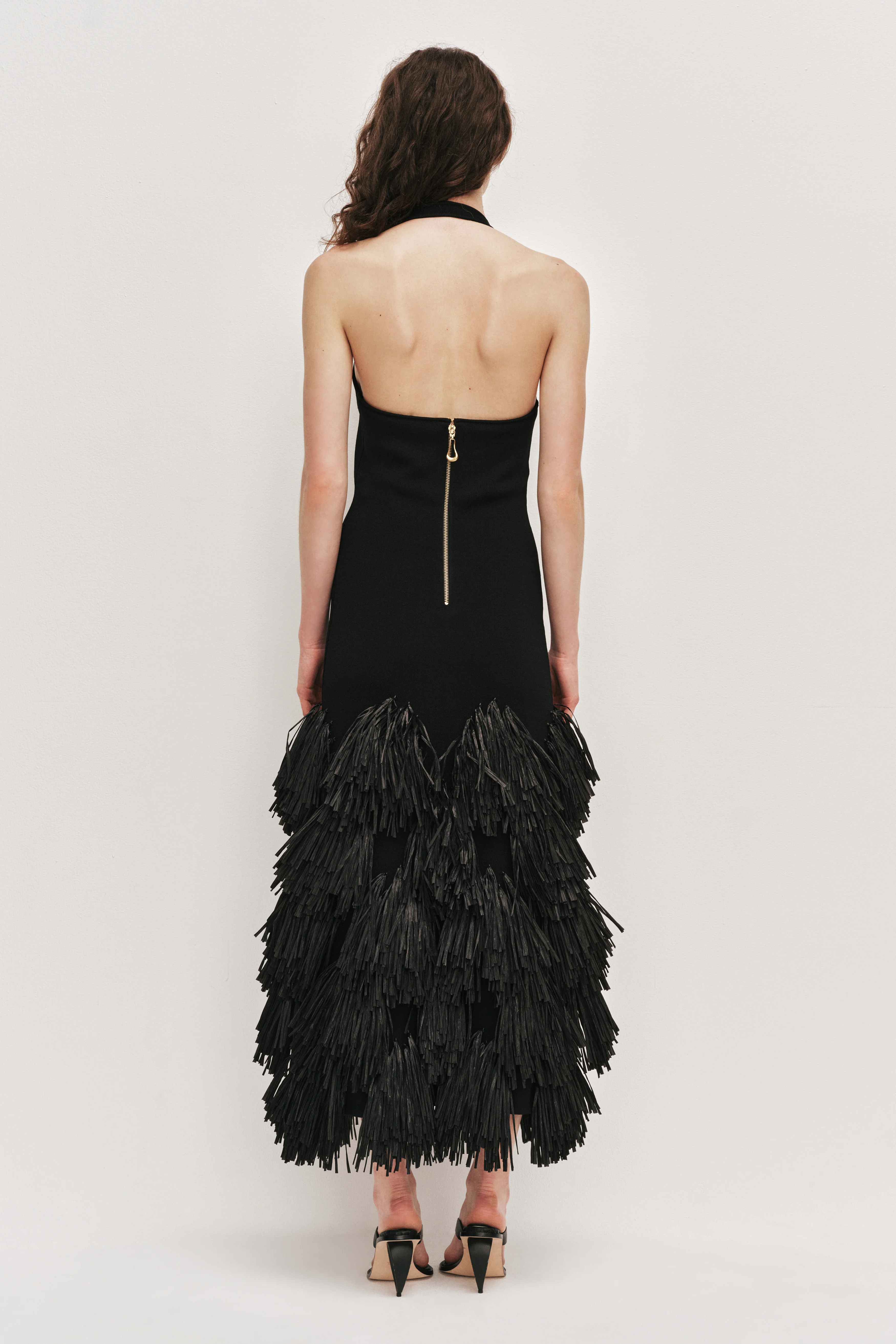 Elva Raffia Knit Midi Dress - Image 6