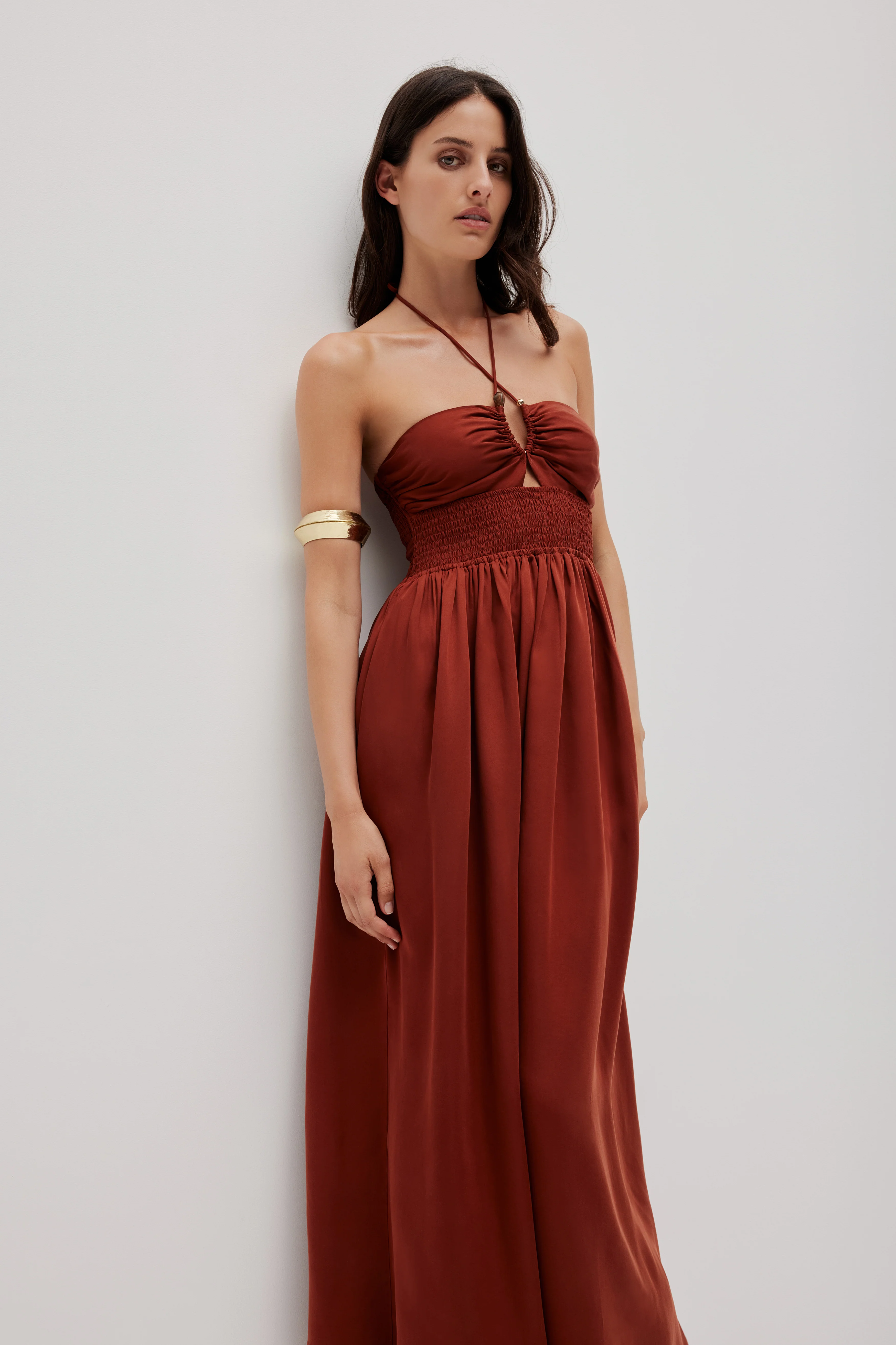 Emberlyn Halter Maxi Dress - Image 8