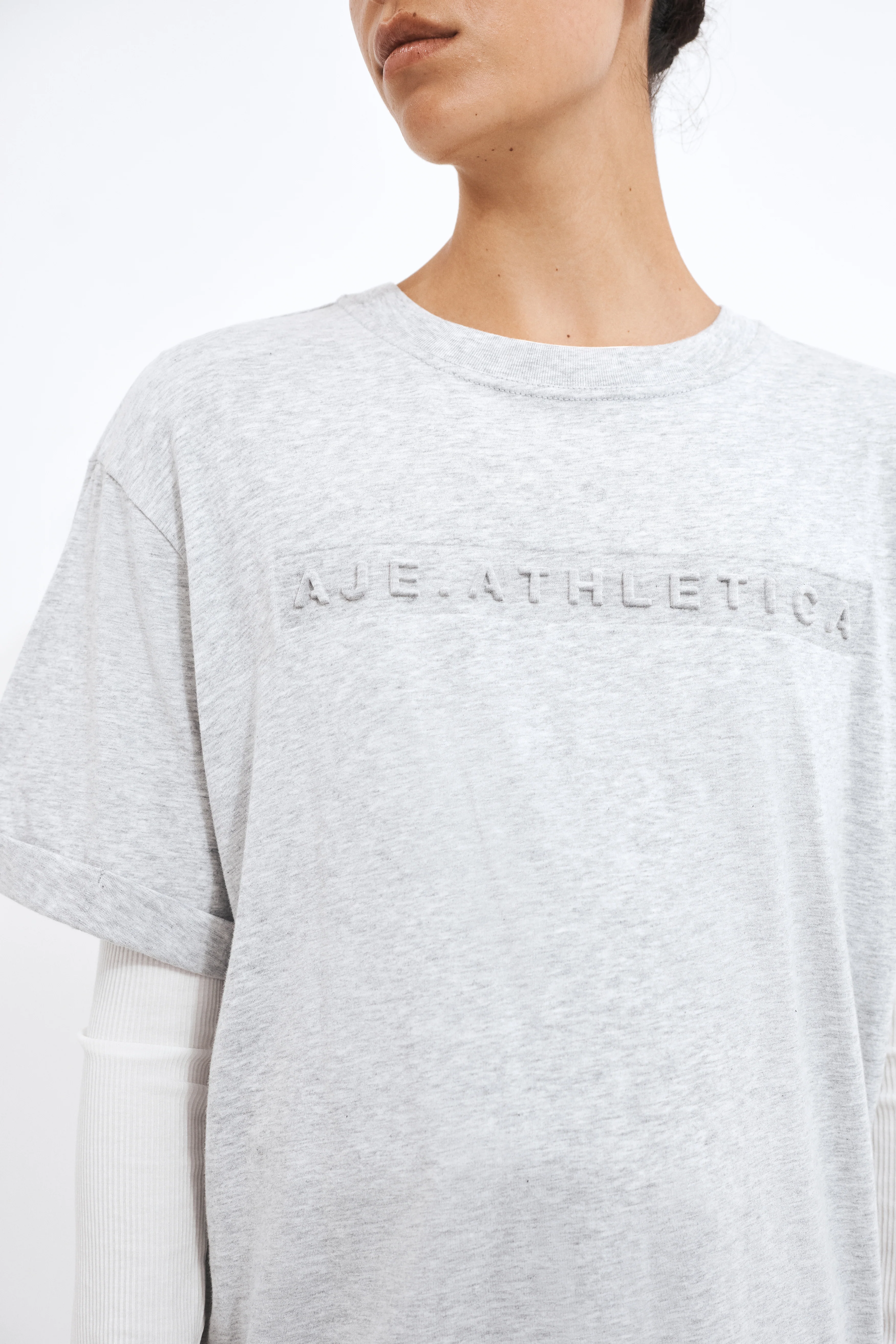 Embossed Boyfriend Tee 102 - Image 5