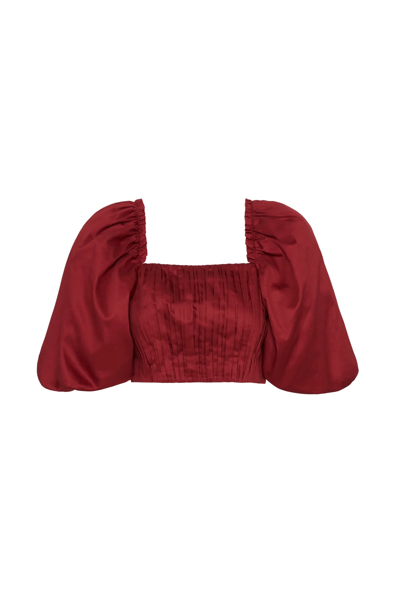 Enamour Puff Sleeve Cropped Top - Image 2