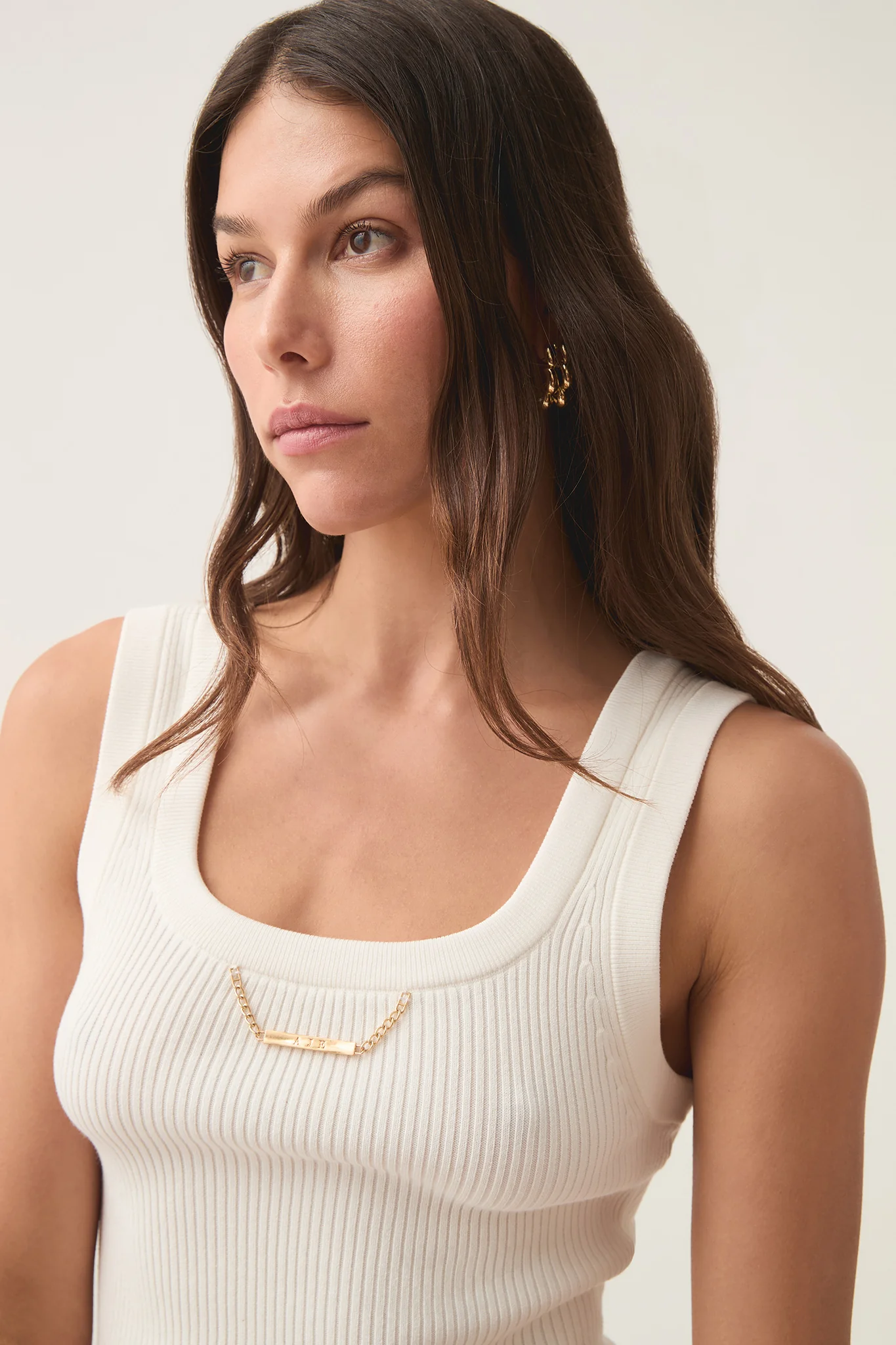 Estella Cropped Knit Tank - Image 4