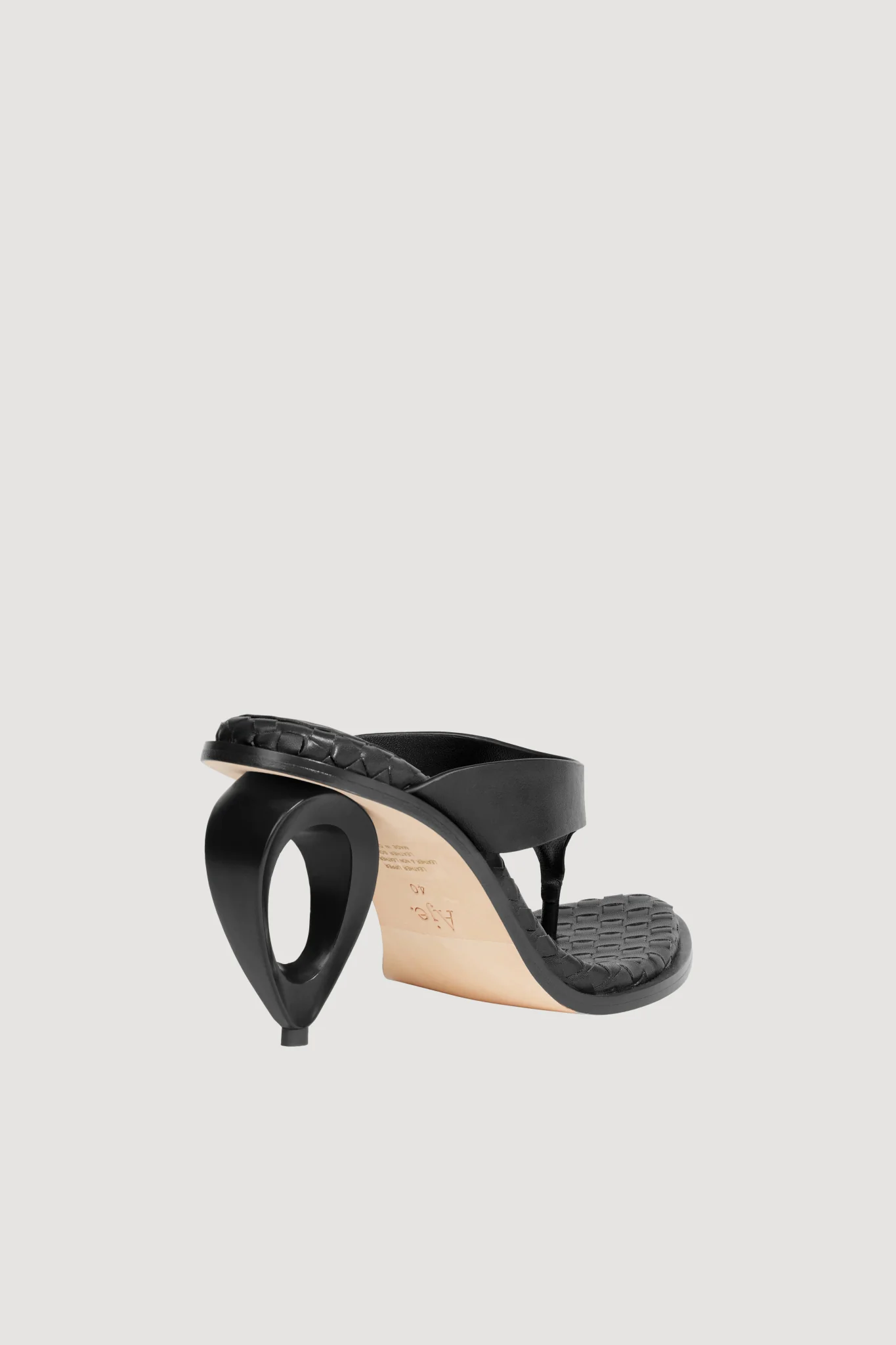 Eternal Sculptural Heel Sandal - Image 4