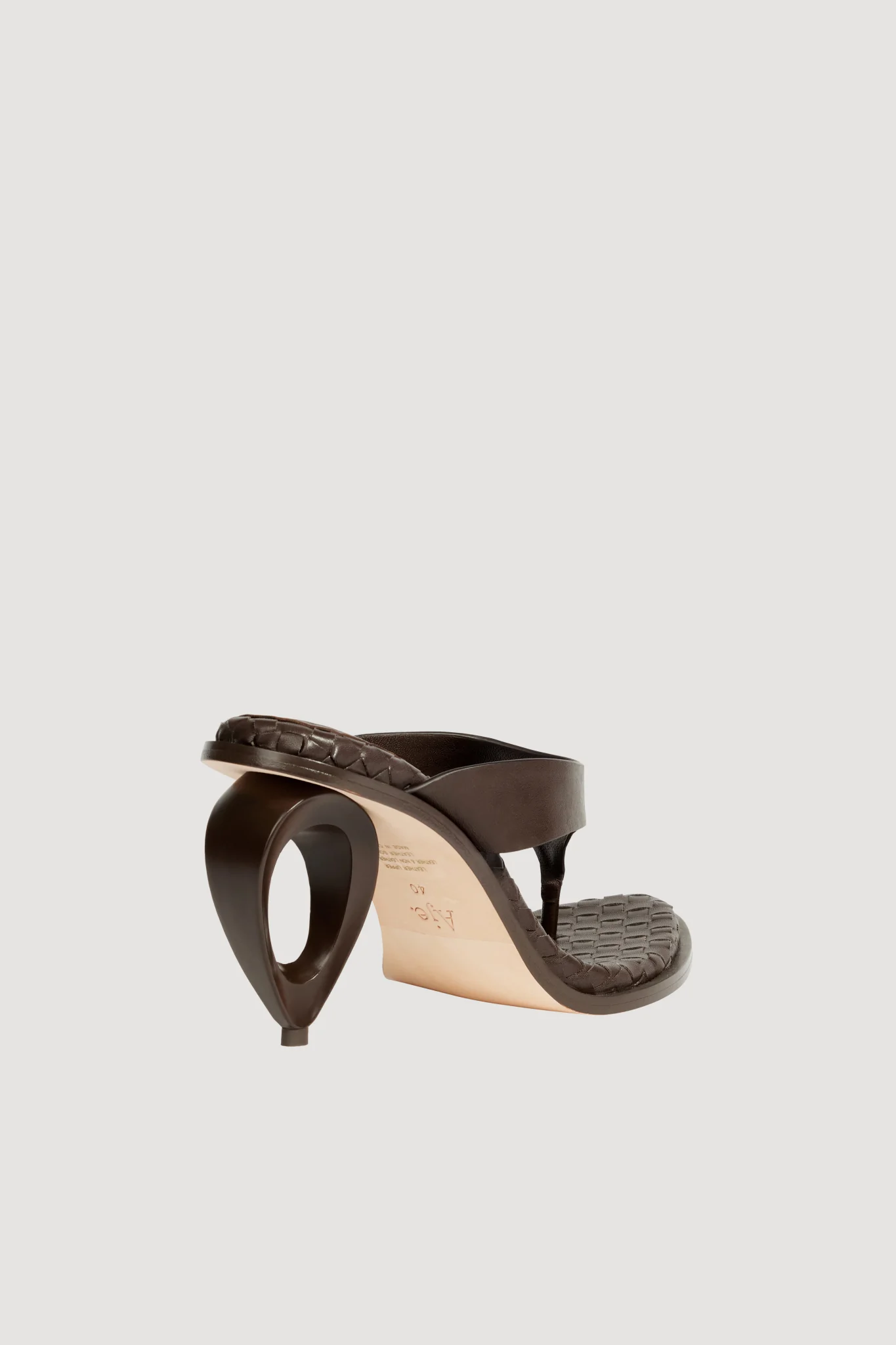 Eternal Sculptural Heel Sandal - Image 4