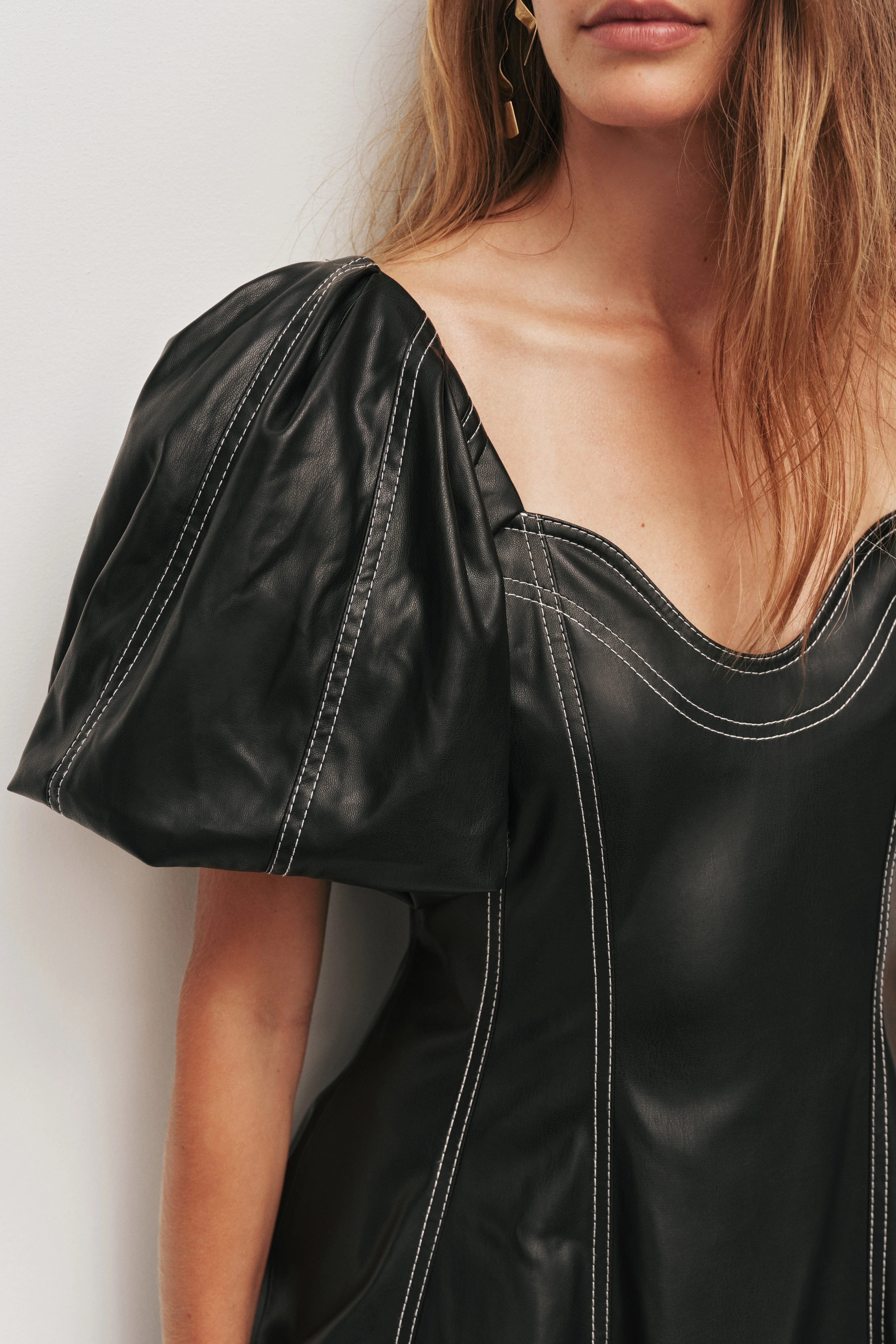 Ether Puff Sleeve Mini Dress - Image 9