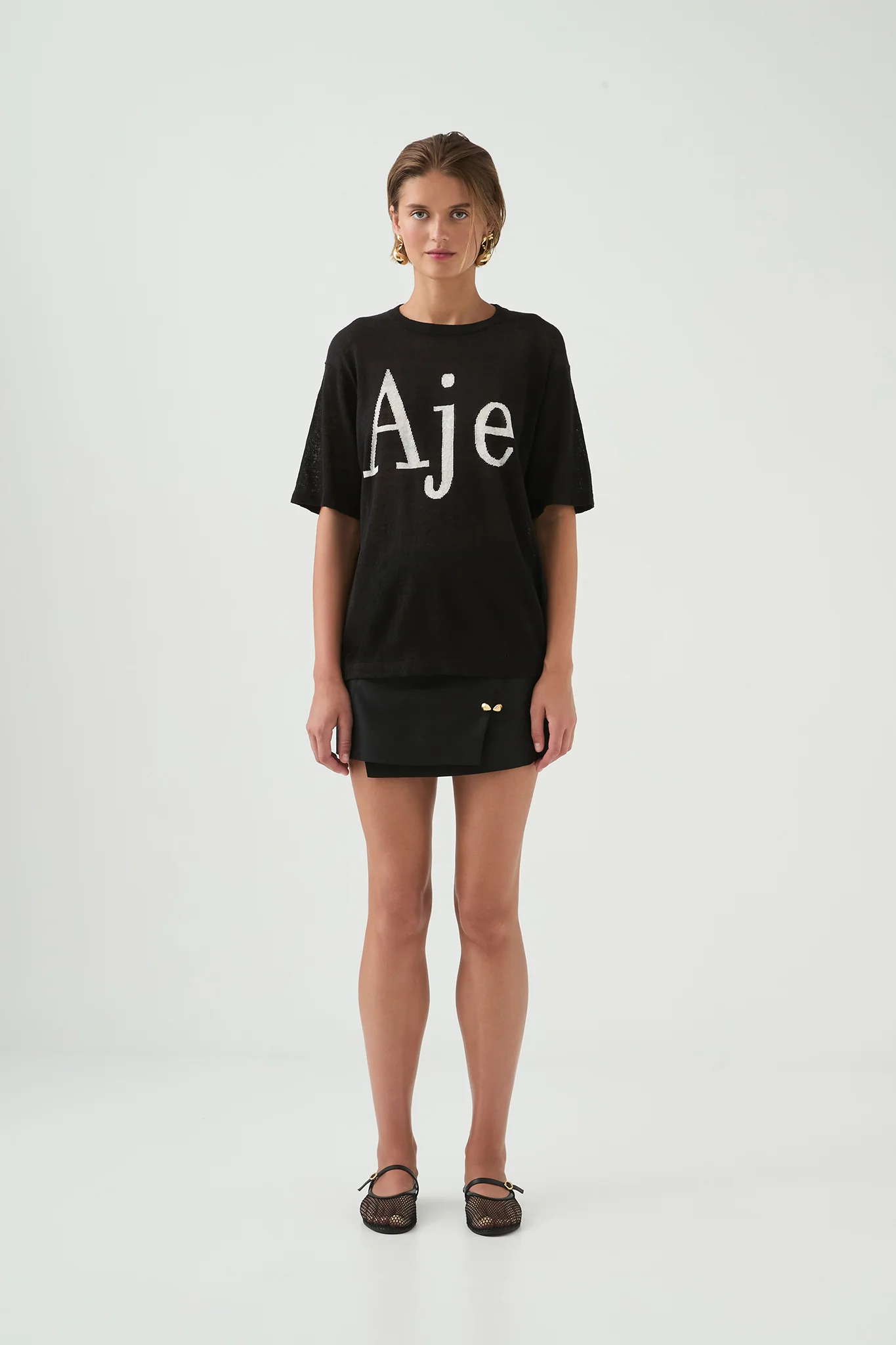 Fascinations Logo Knit Tee - Image 3
