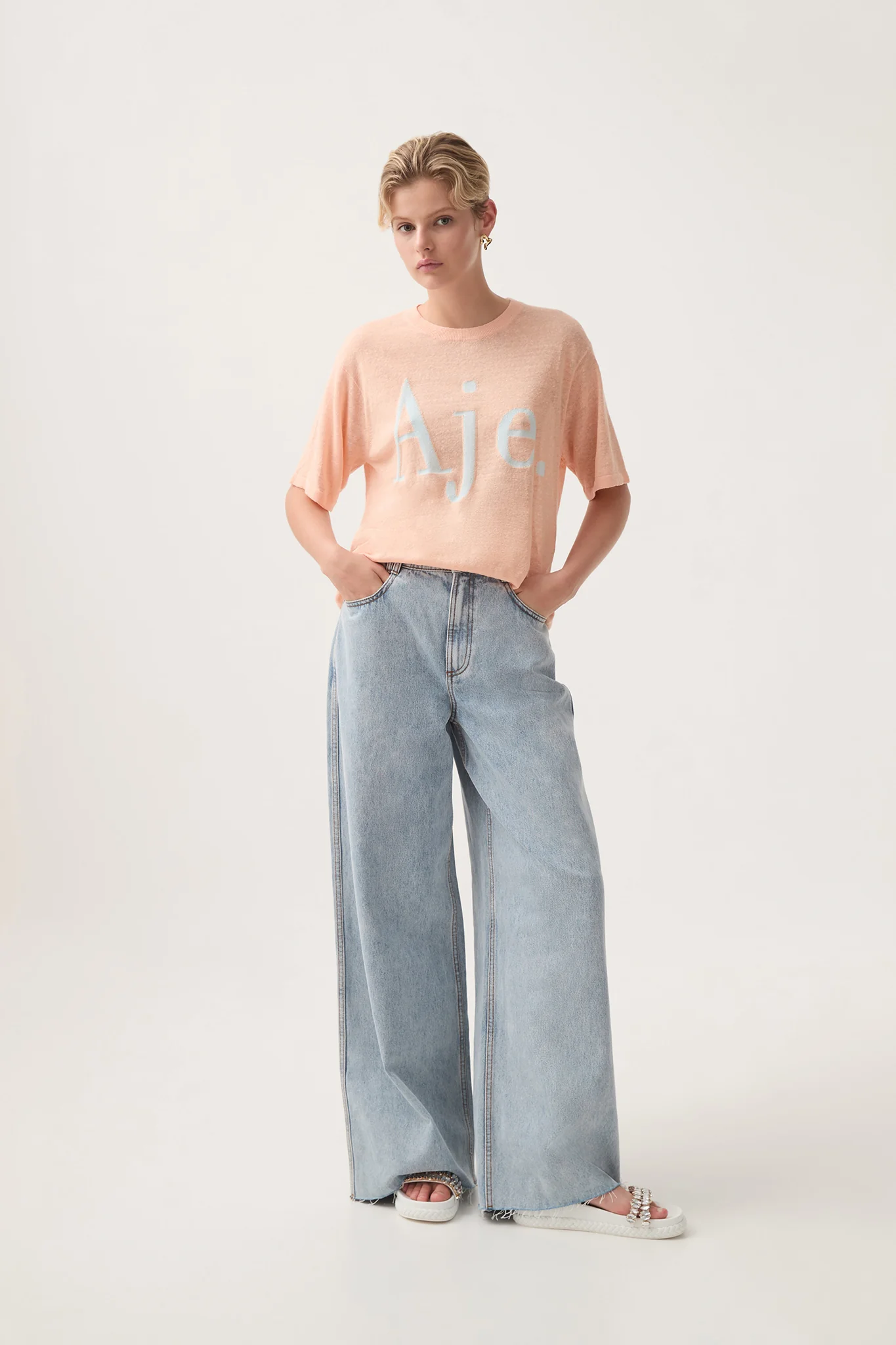 Fascinations Logo Knit Tee - Image 3