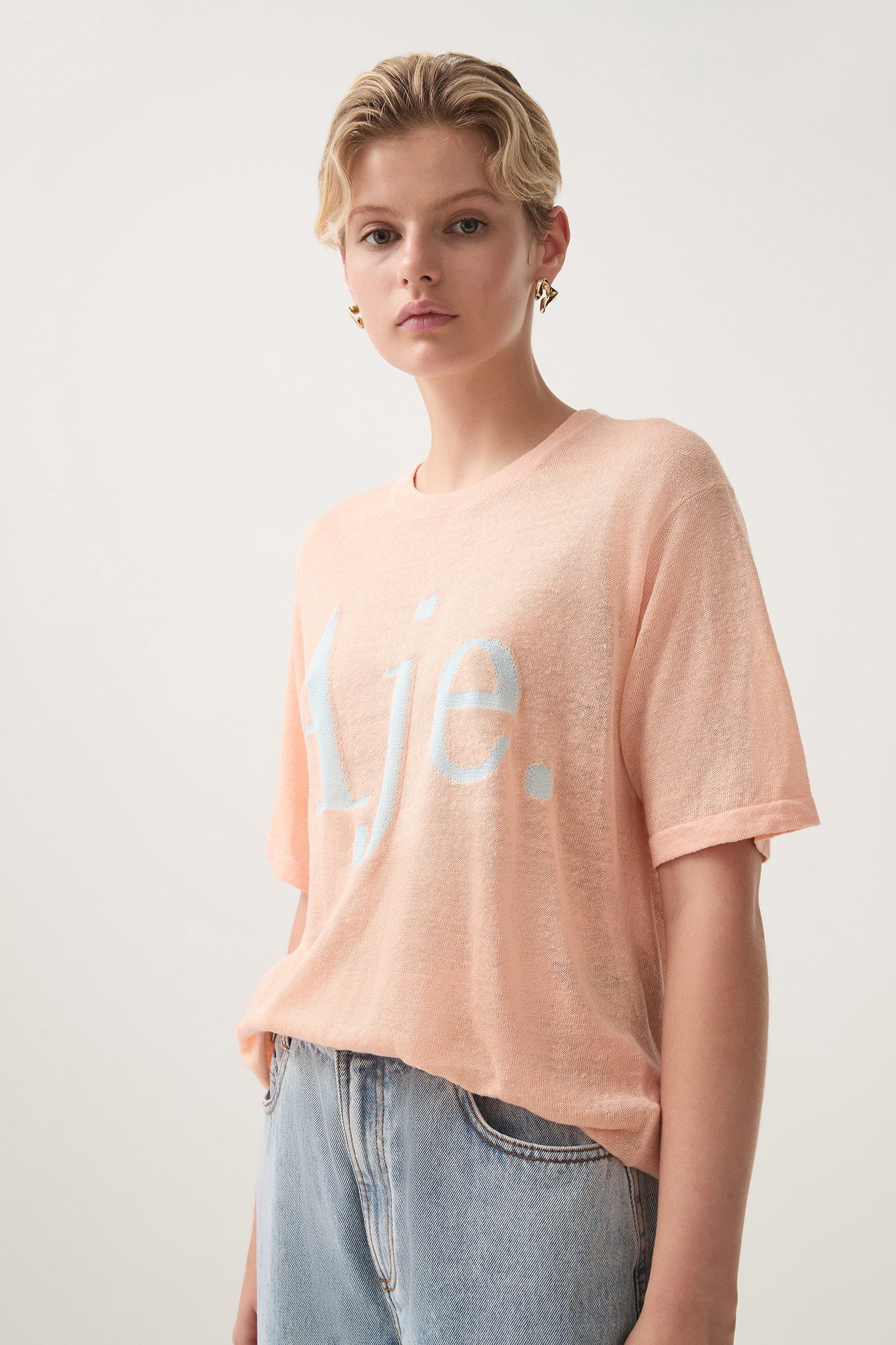 Fascinations Logo Knit Tee - Image 5