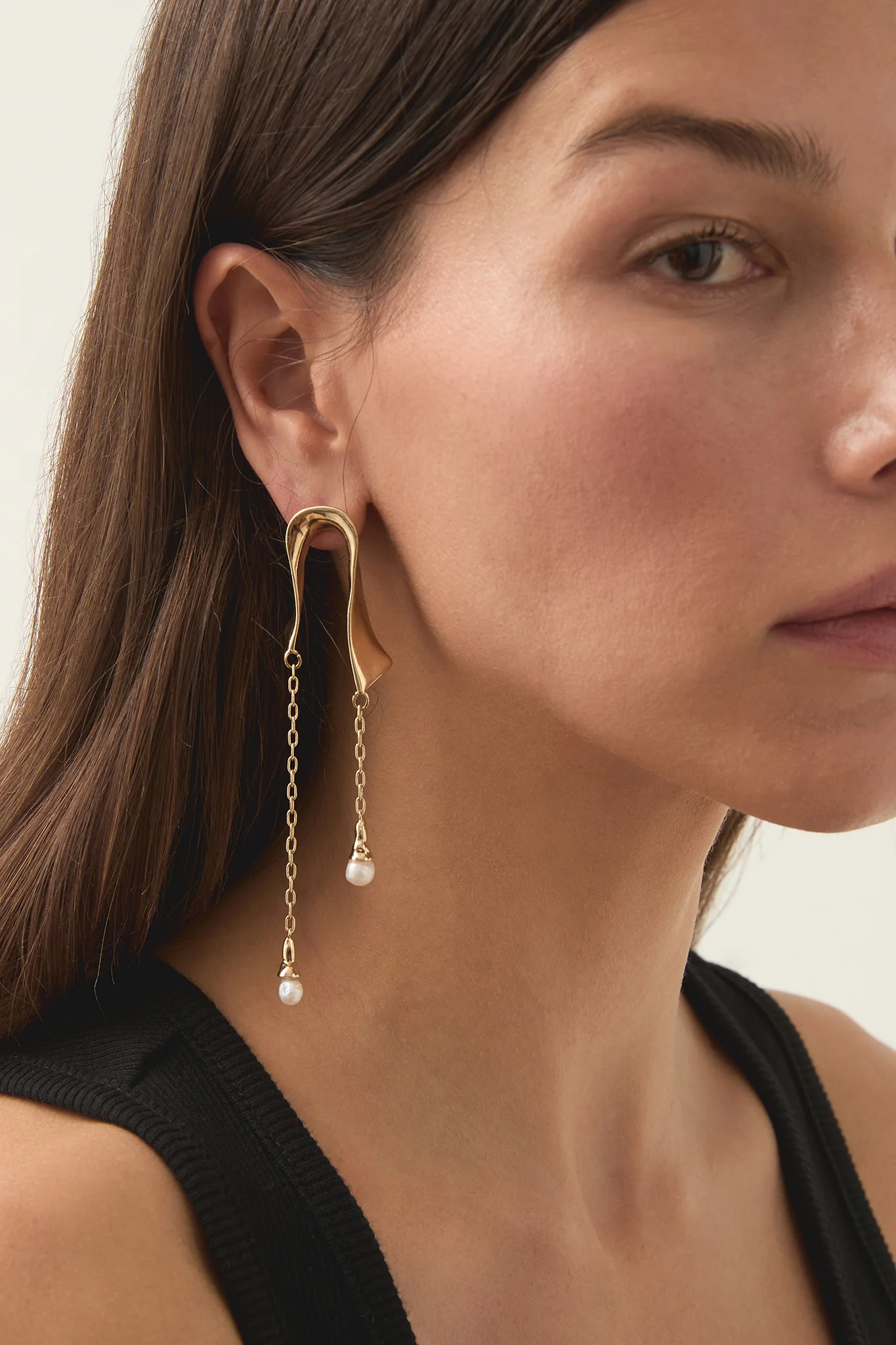 Faylinn Ribbon Drop Earrings - Image 3