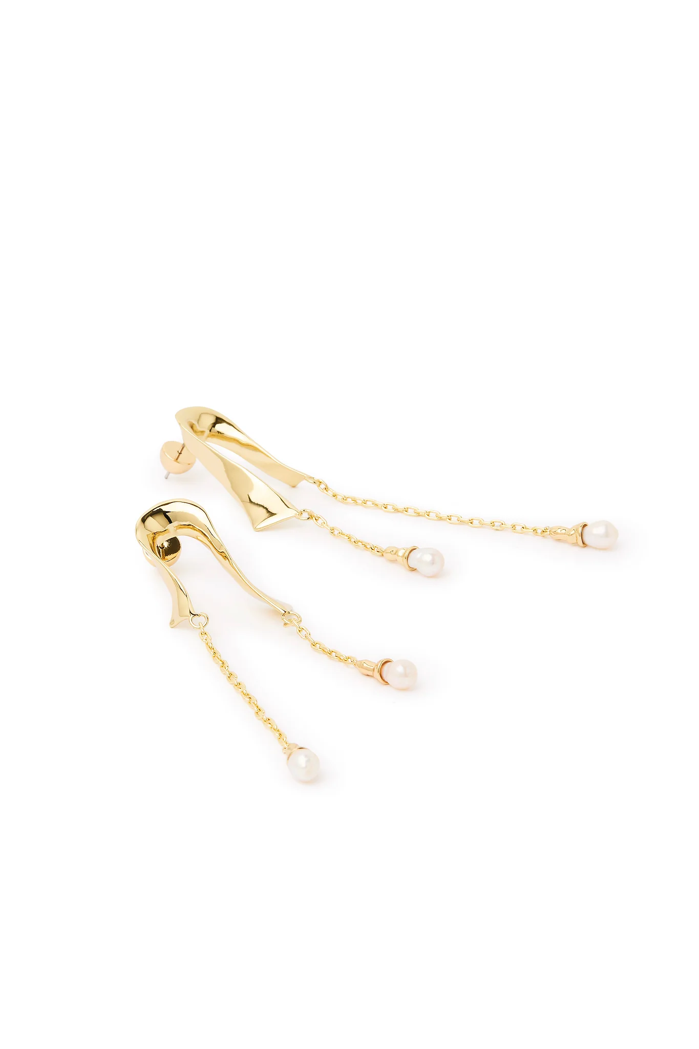 Faylinn Ribbon Drop Earrings - Image 4