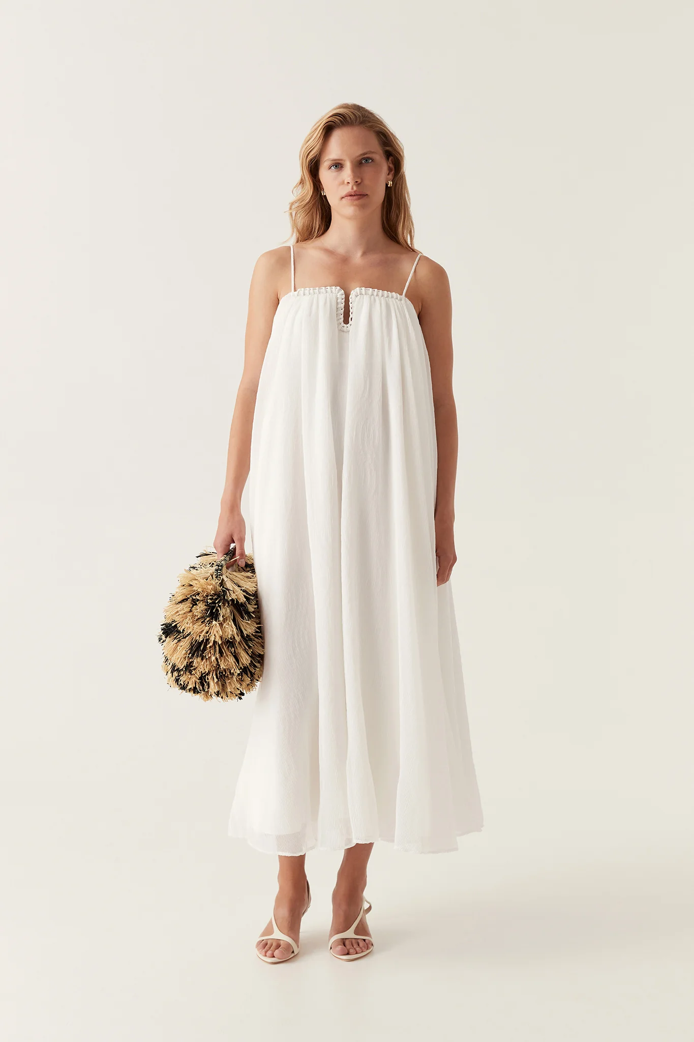 Filigree Sweetheart Midi Dress - Image 6