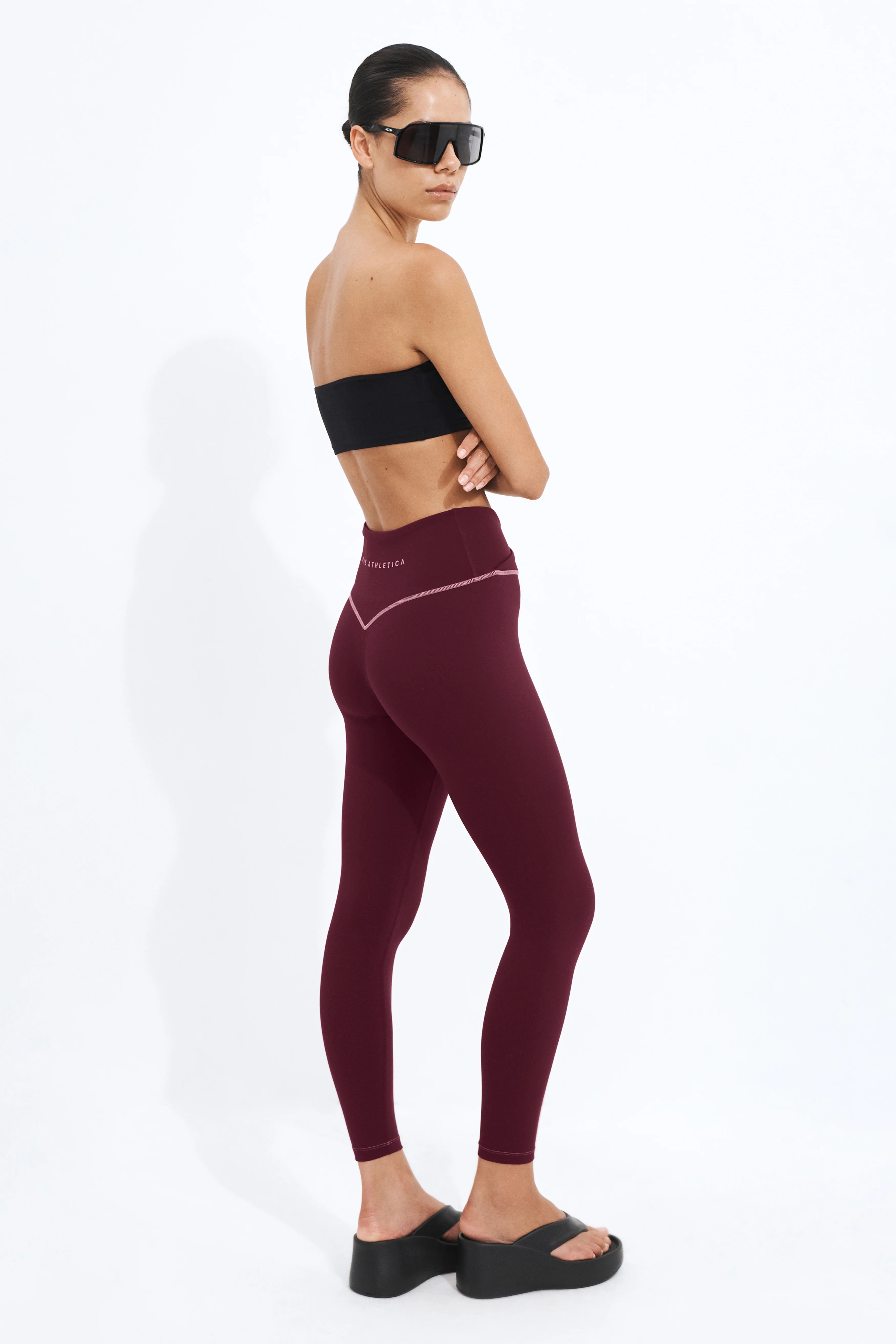 Full Length Cross Front Legging - Image 5