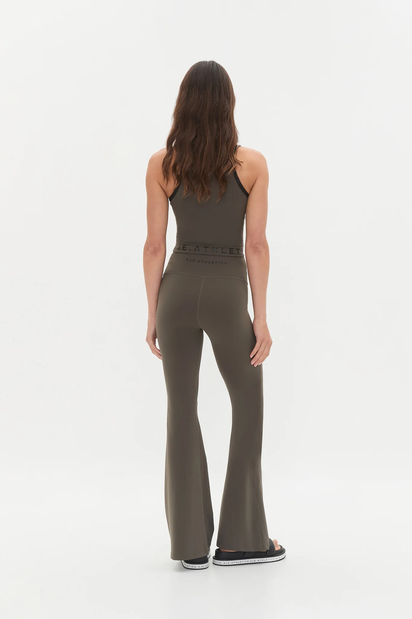 Flared Logo Legging 205 - Image 7