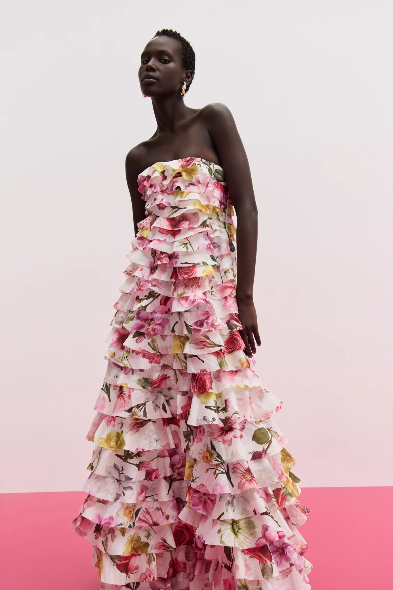 Fleur Pleated Gown - Image 7