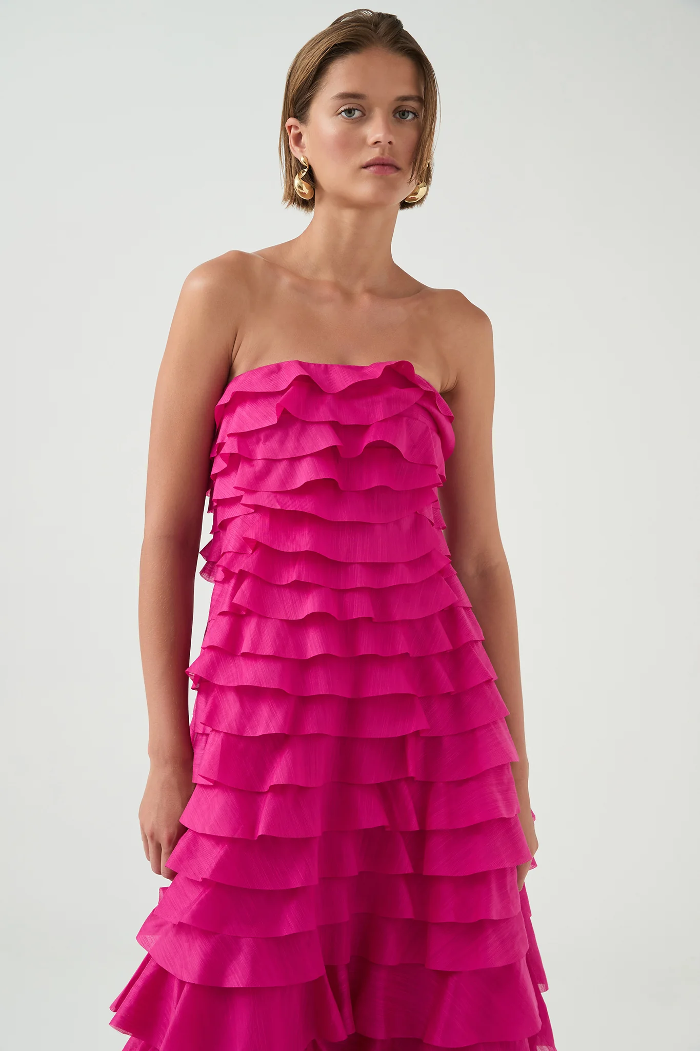 Fleur Pleated Gown - Image 4