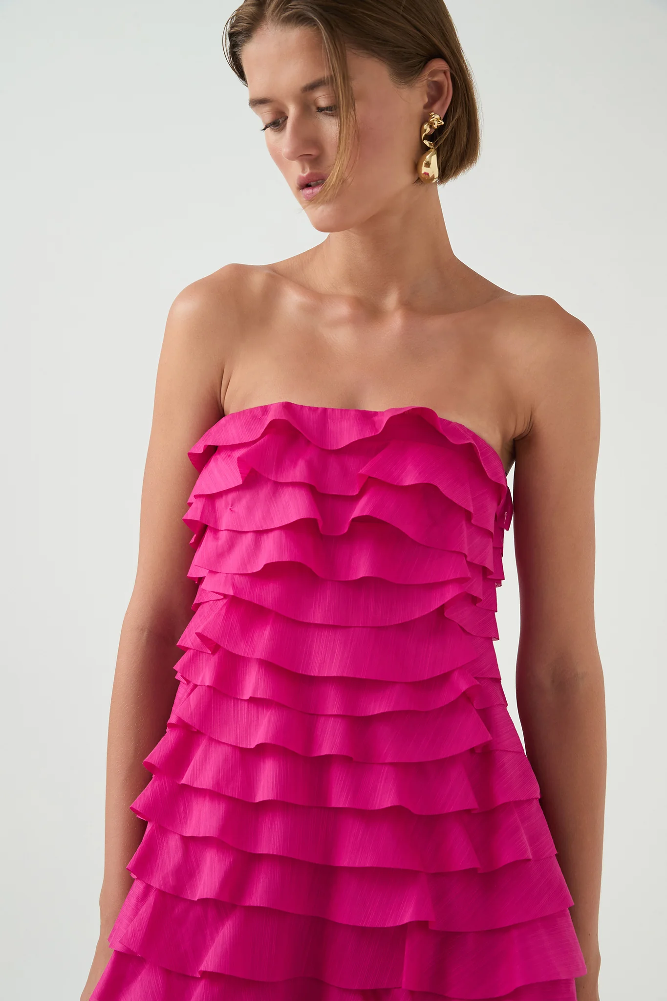 Fleur Pleated Gown - Image 5