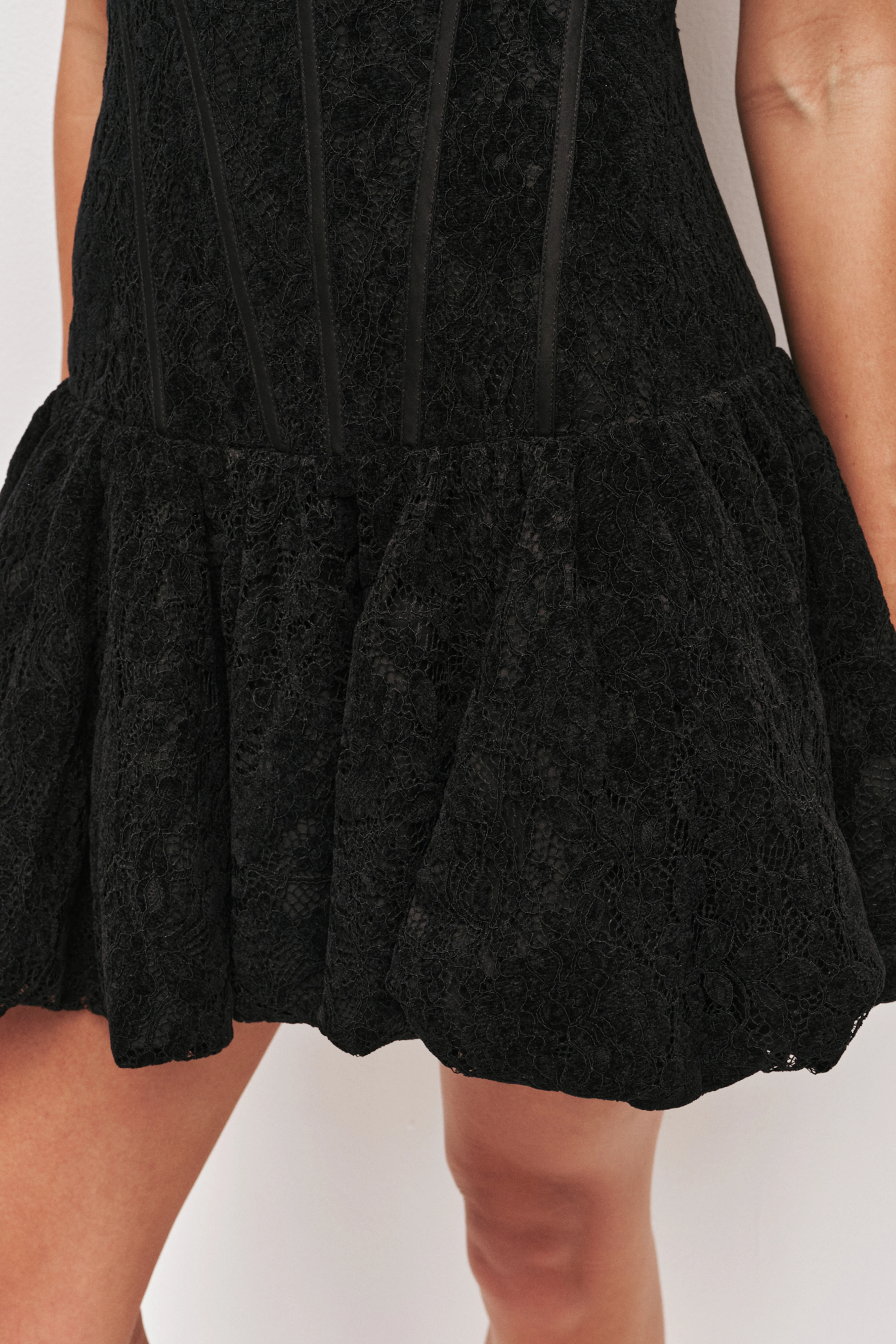 Florence Lace Mini Dress - Image 5
