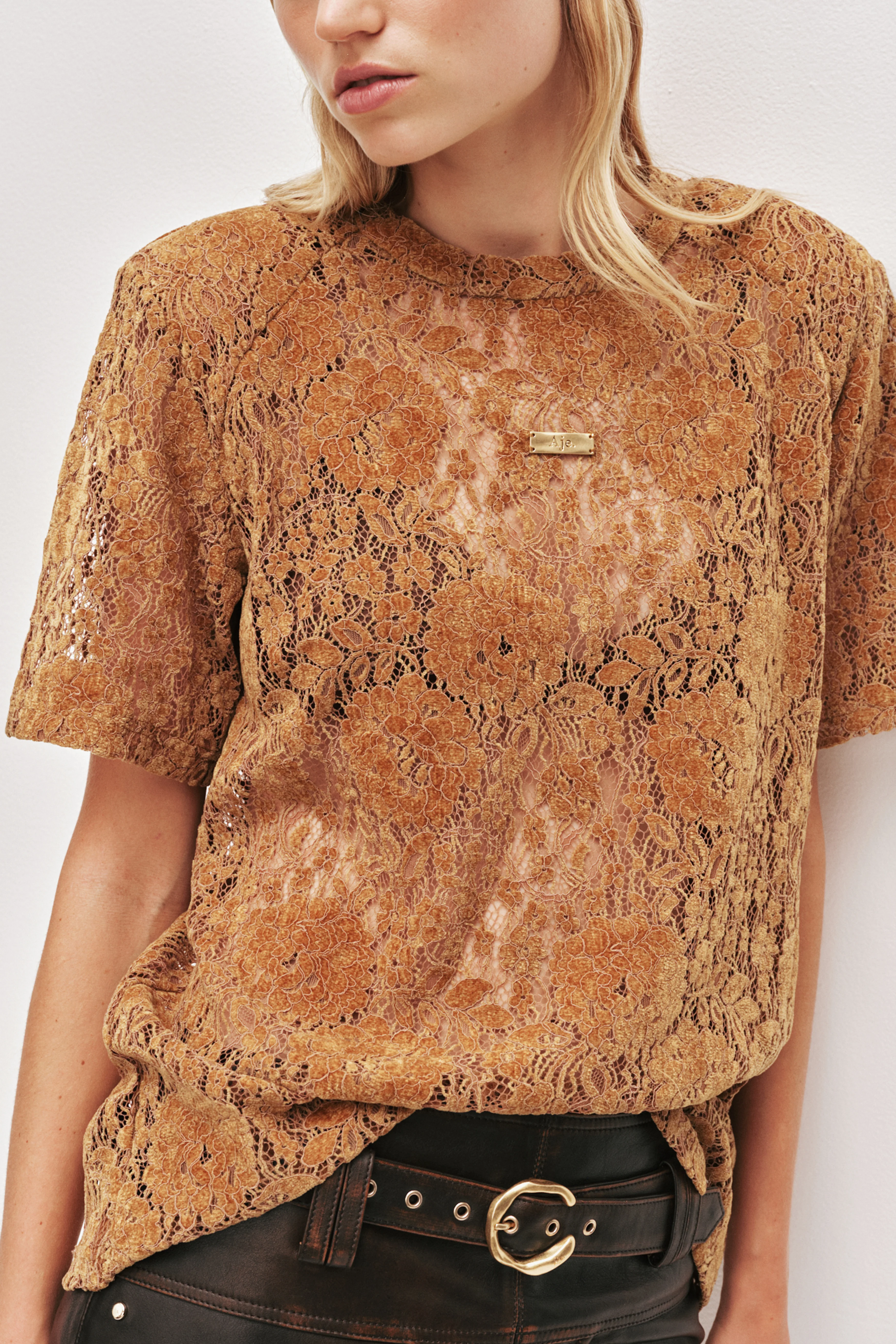 Florence Lace Tee - Image 4