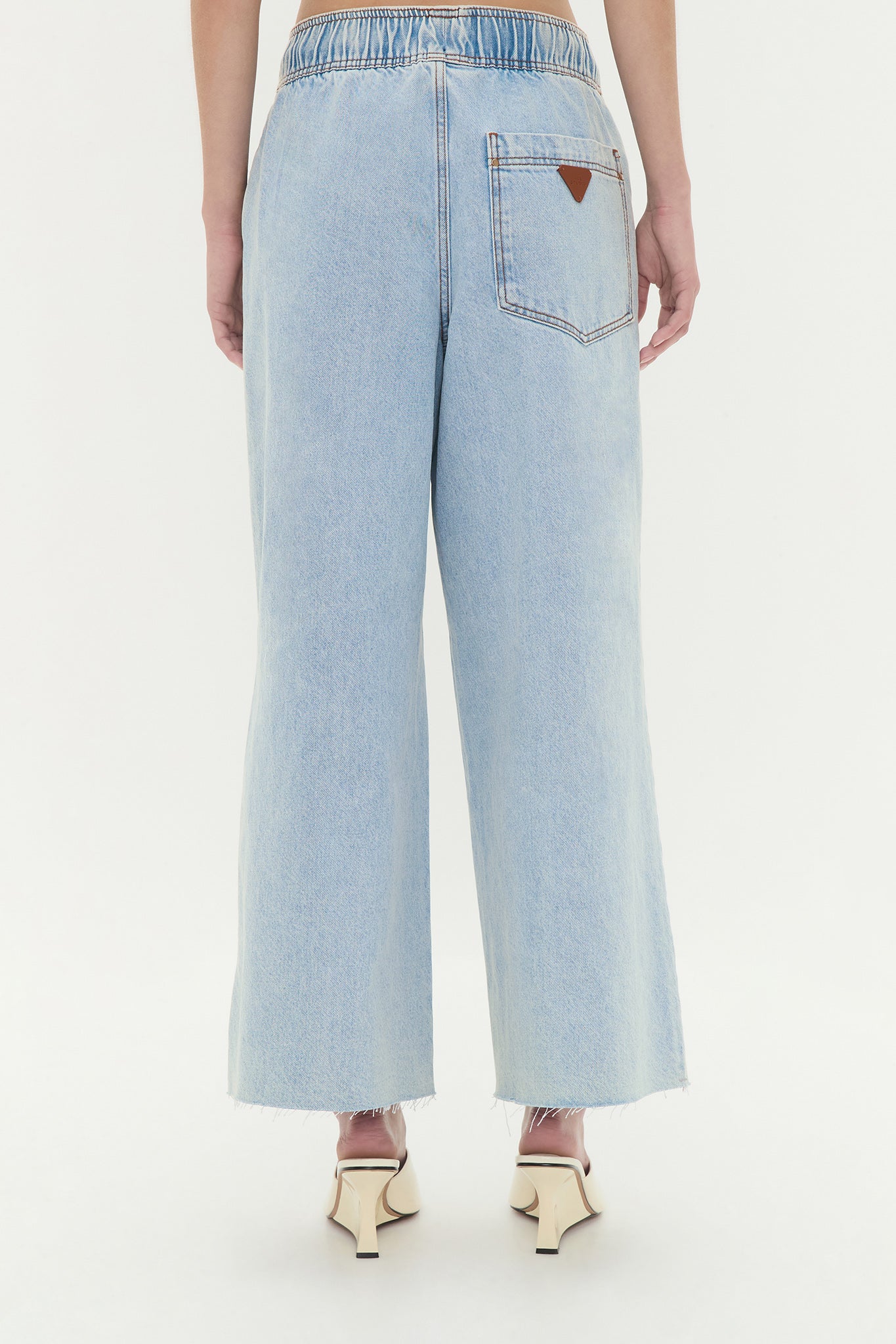 Flynn Crop Denim Jeans - Image 5