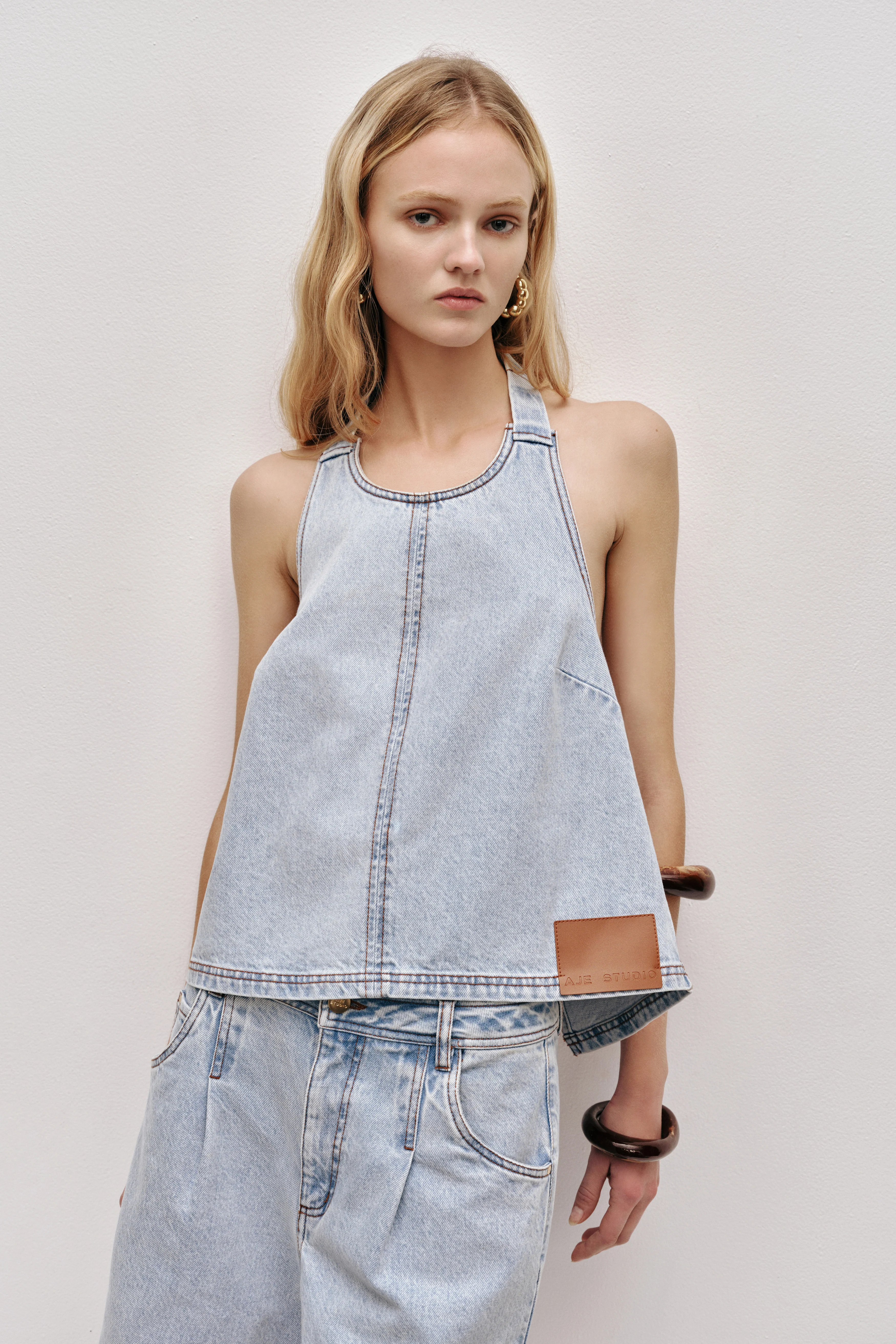 Flynn Denim Halter - Image 3