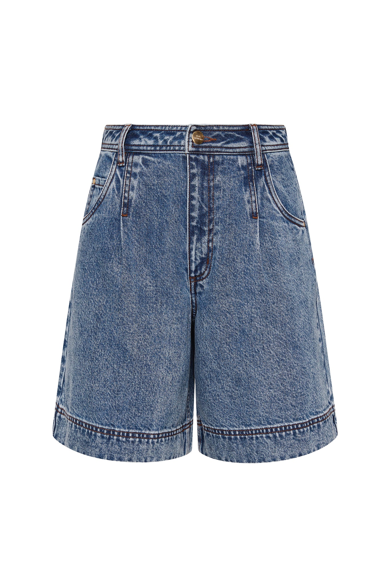 Flynn Longline Denim Short - Image 2