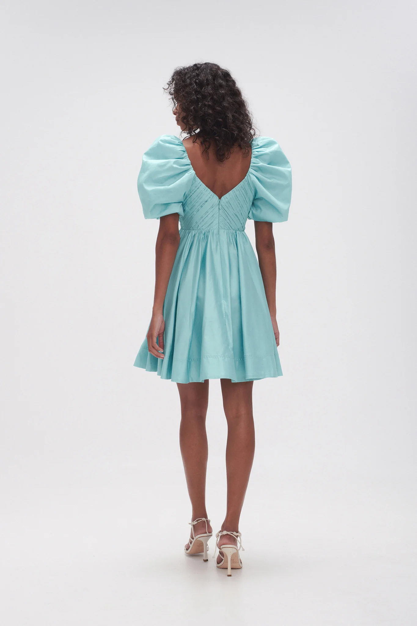 Gabrielle Plunge Mini Dress - Image 5