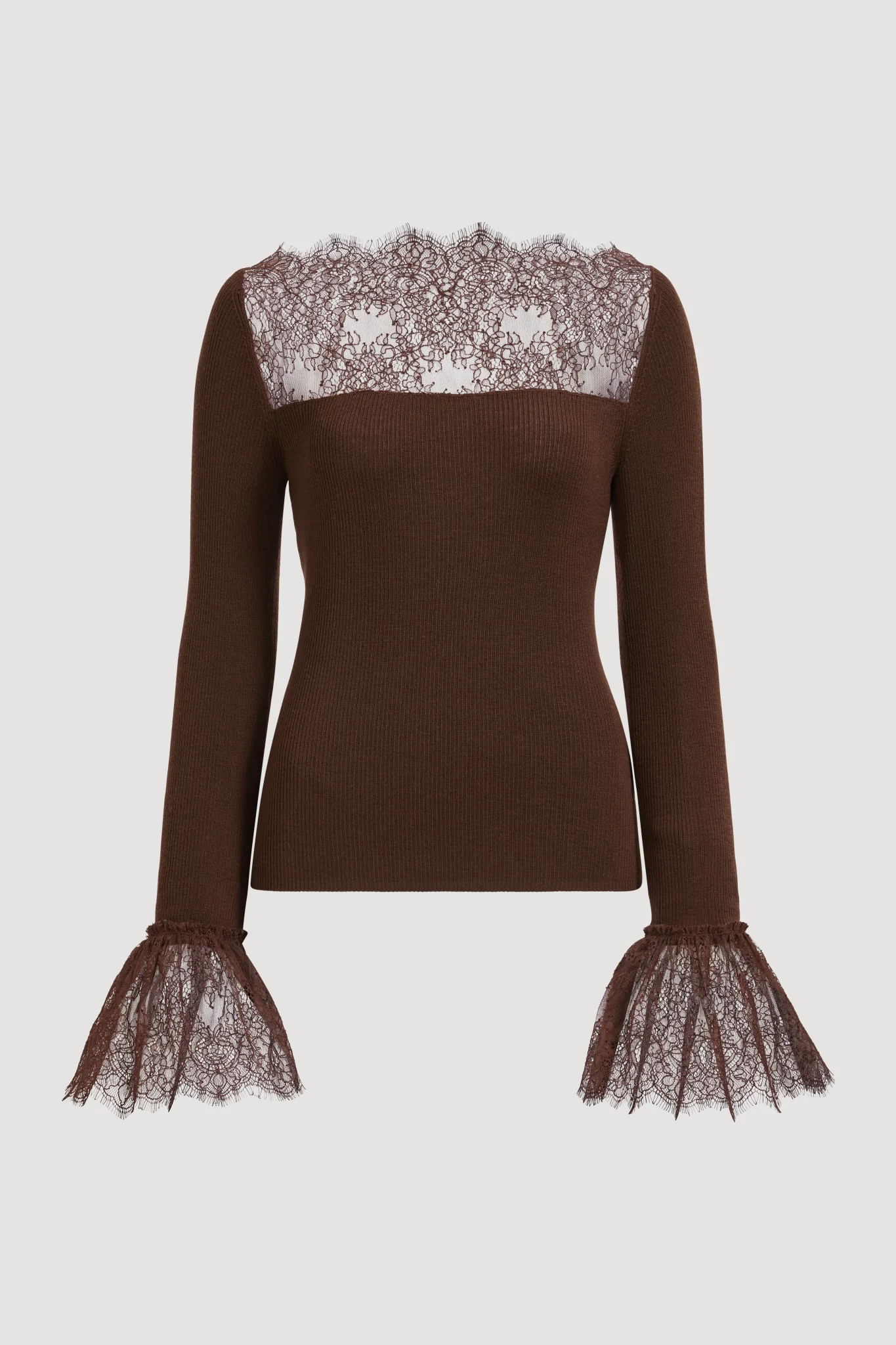 Genna Lace Knit Top - Image 2