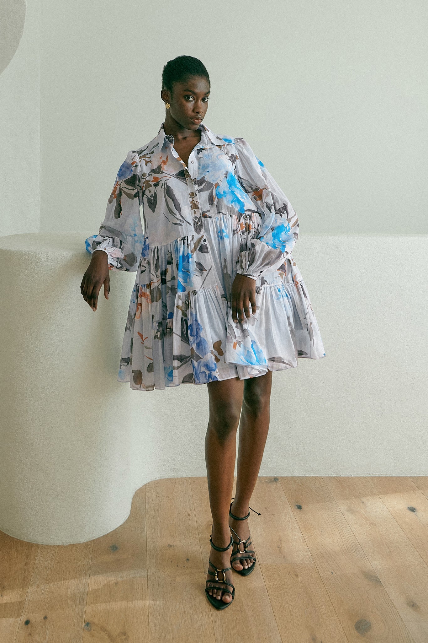 Georgia Smock Mini Dress