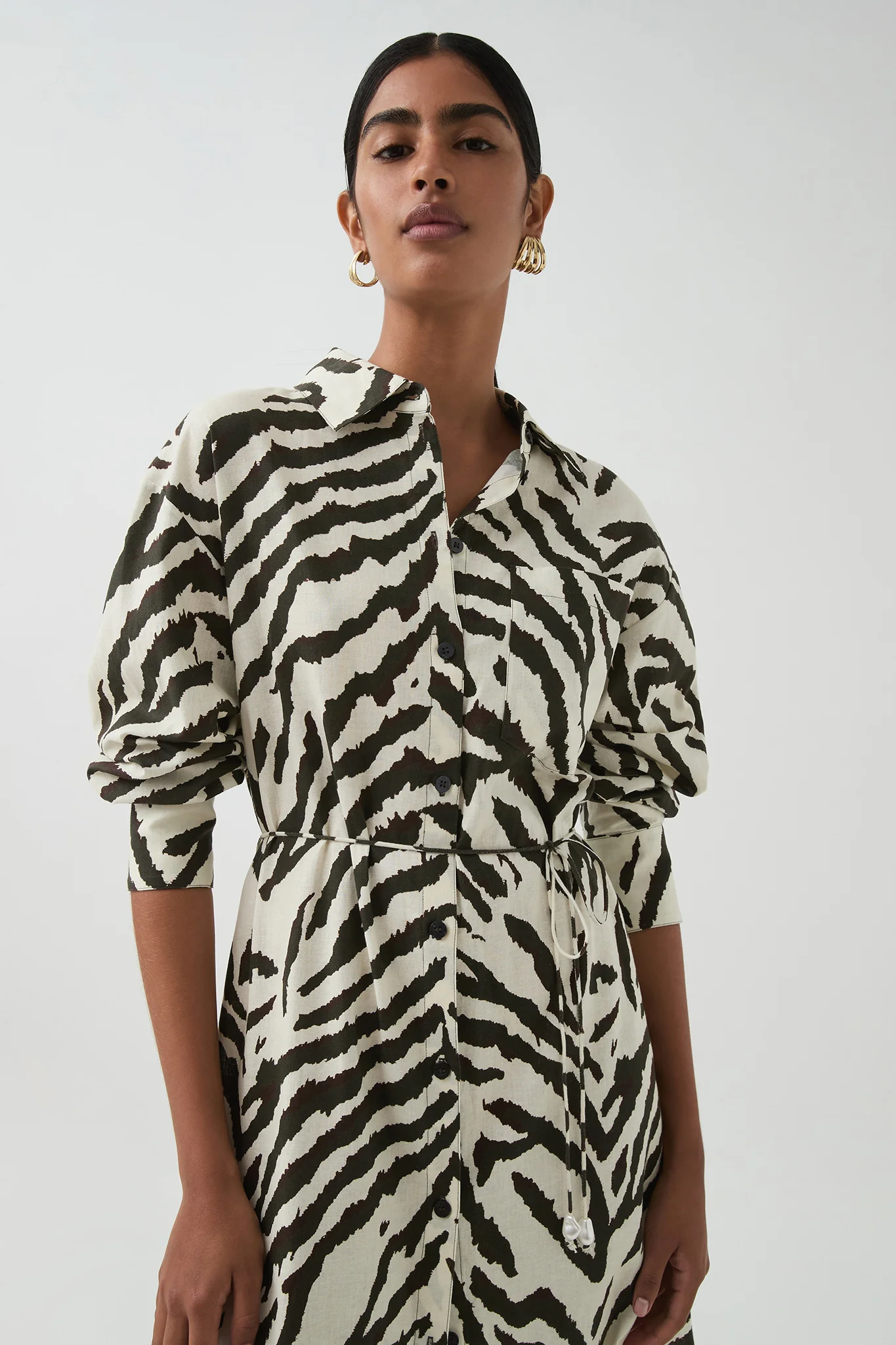 Georgie Maxi Shirt Dress - Image 4