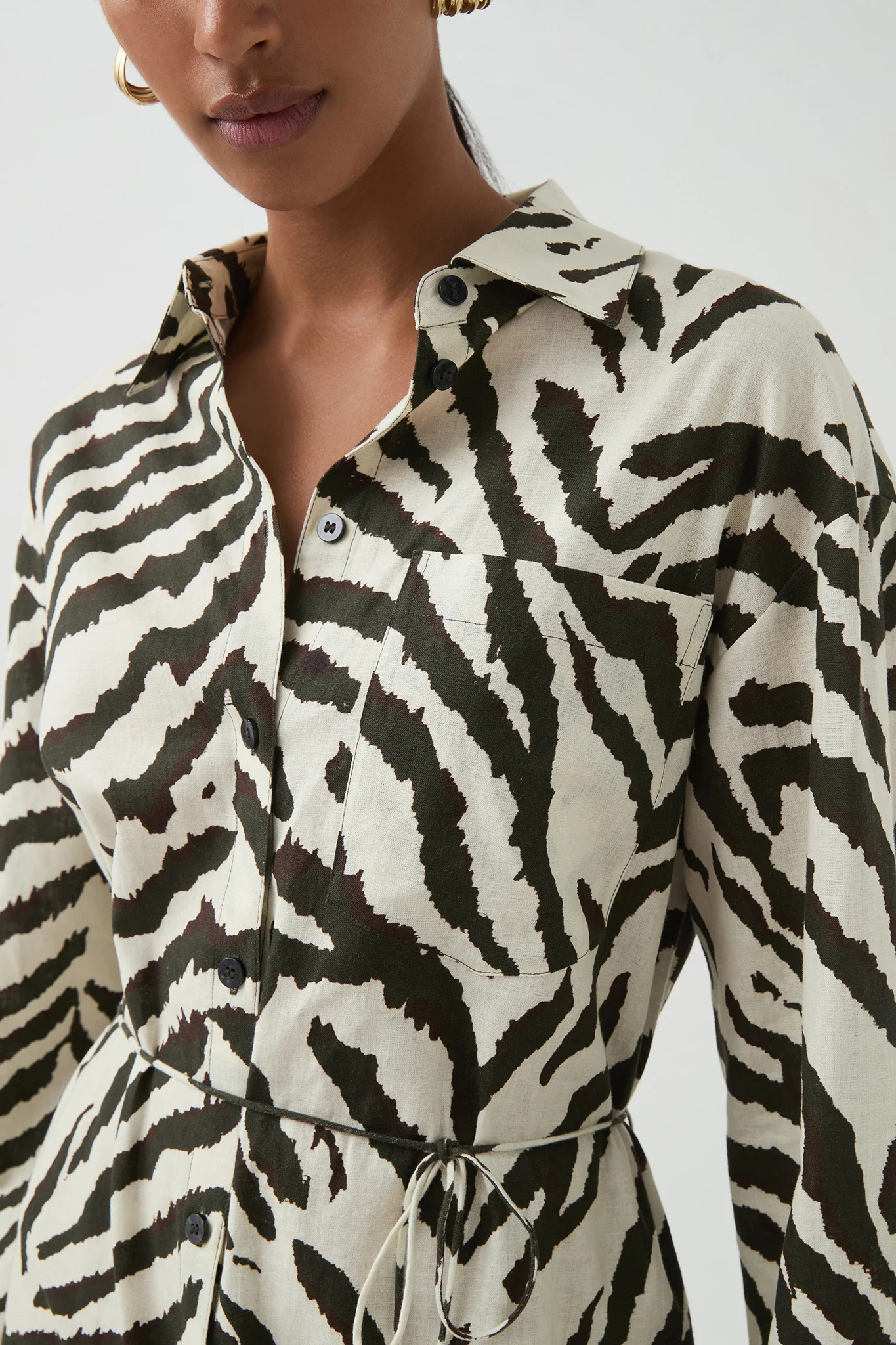 Georgie Maxi Shirt Dress - Image 5