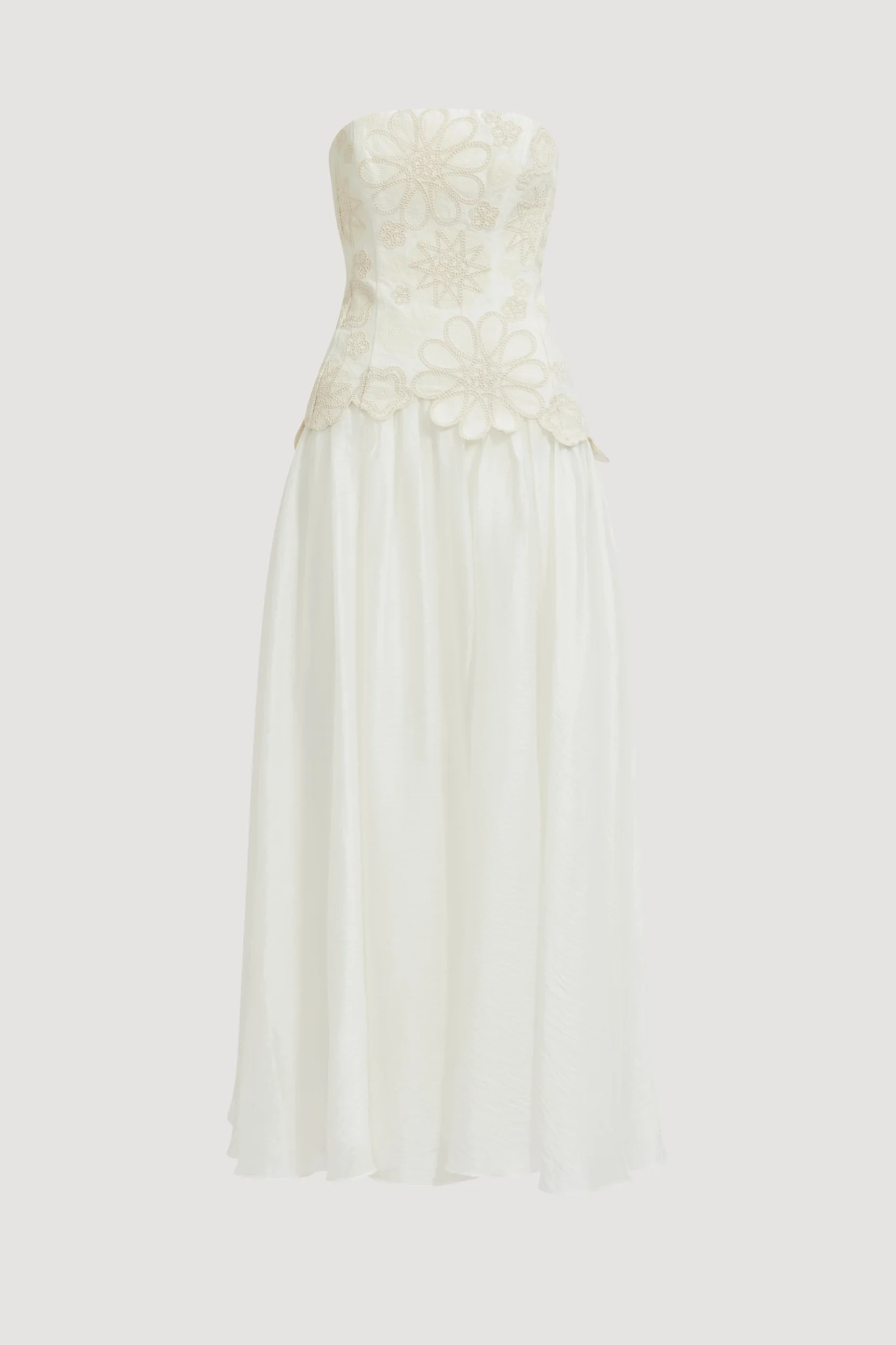 Gia Embroidered Gown - Image 2