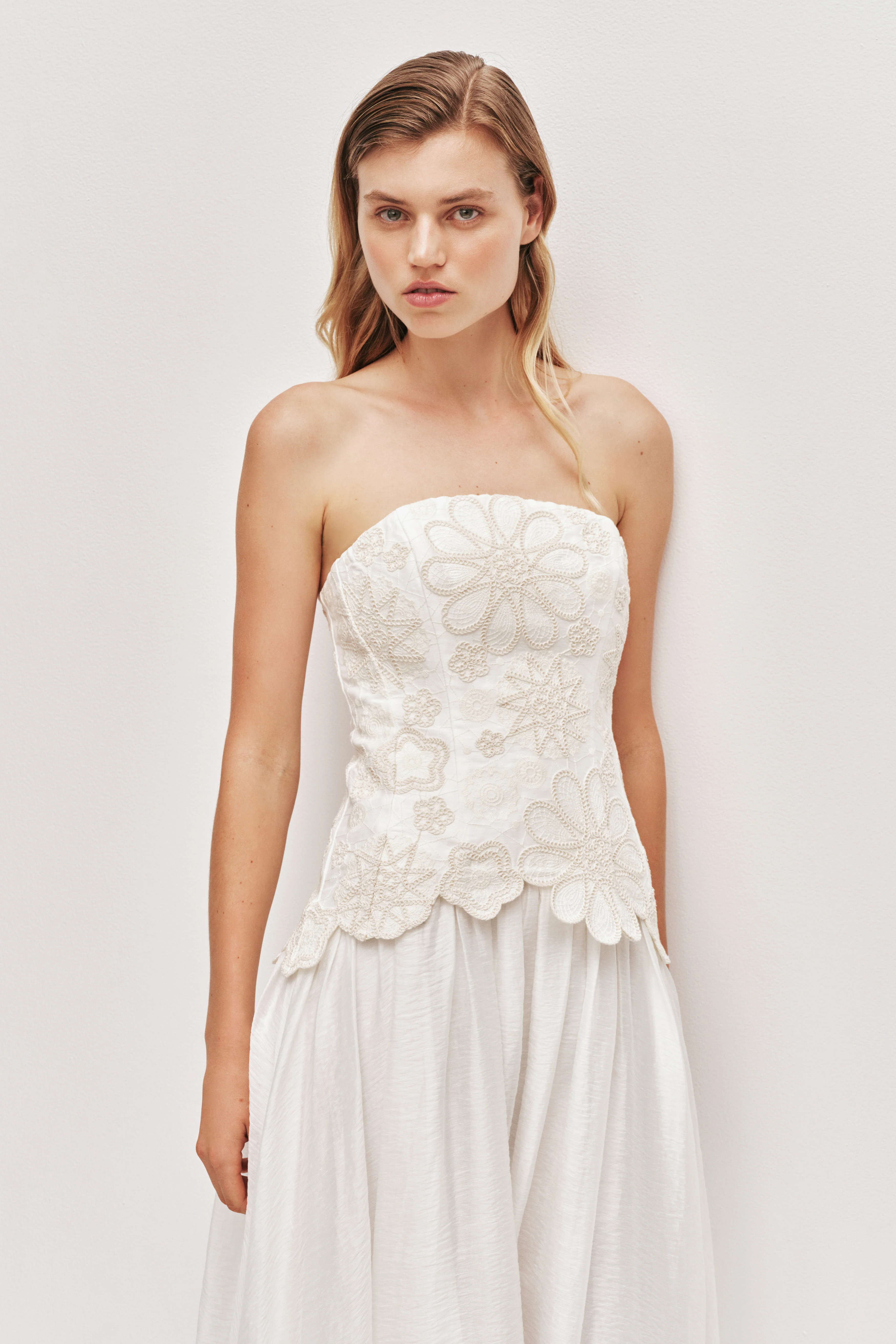 Gia Embroidered Gown - Image 4