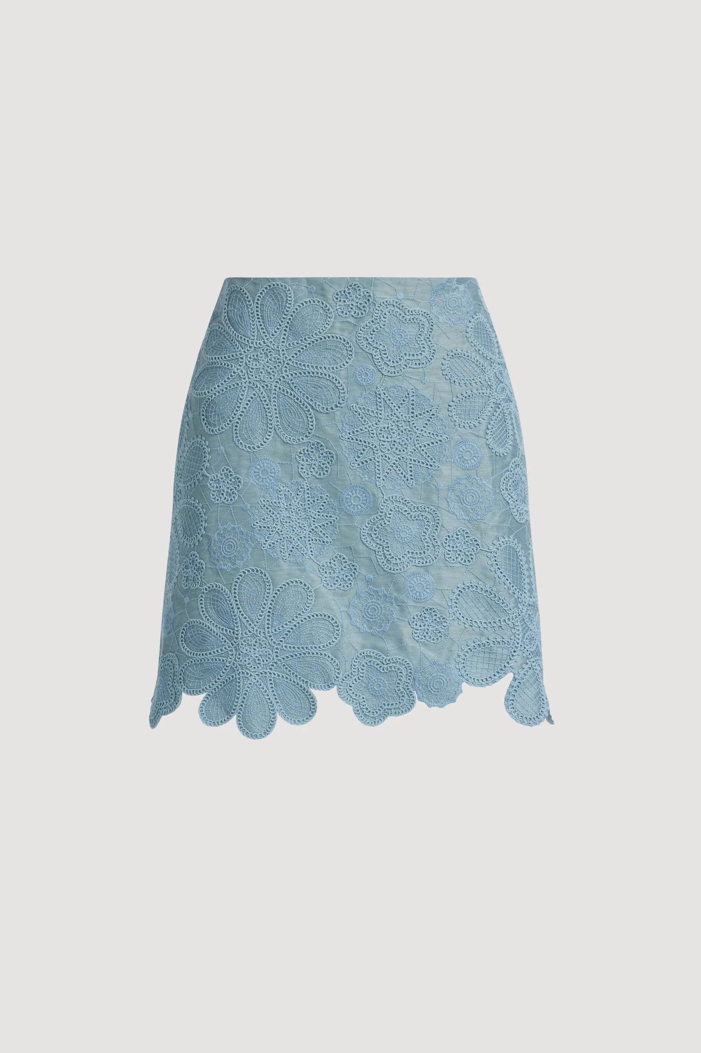 Gia Embroidered Mini Skirt - Image 2