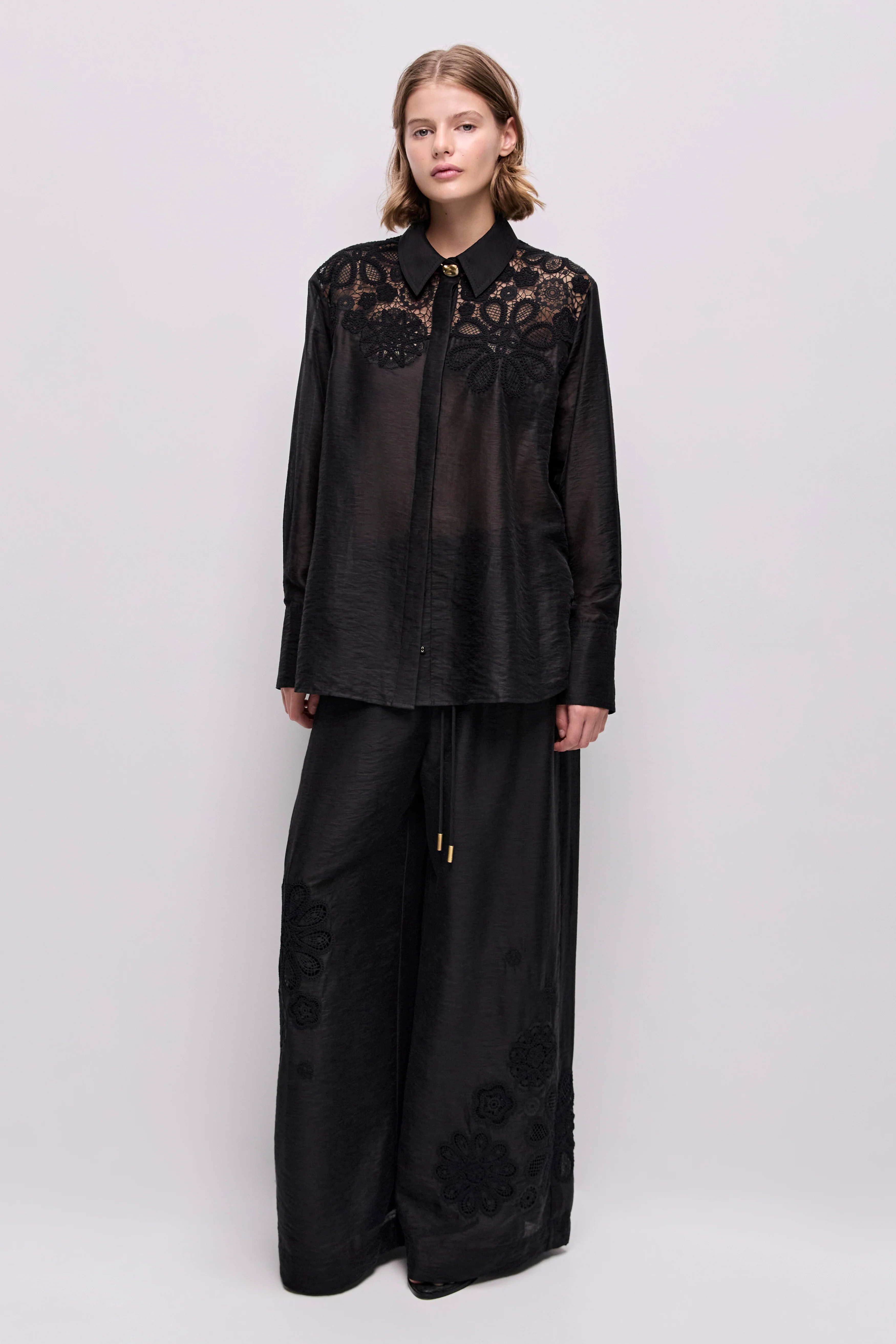 Gia Embroidered Shirt
