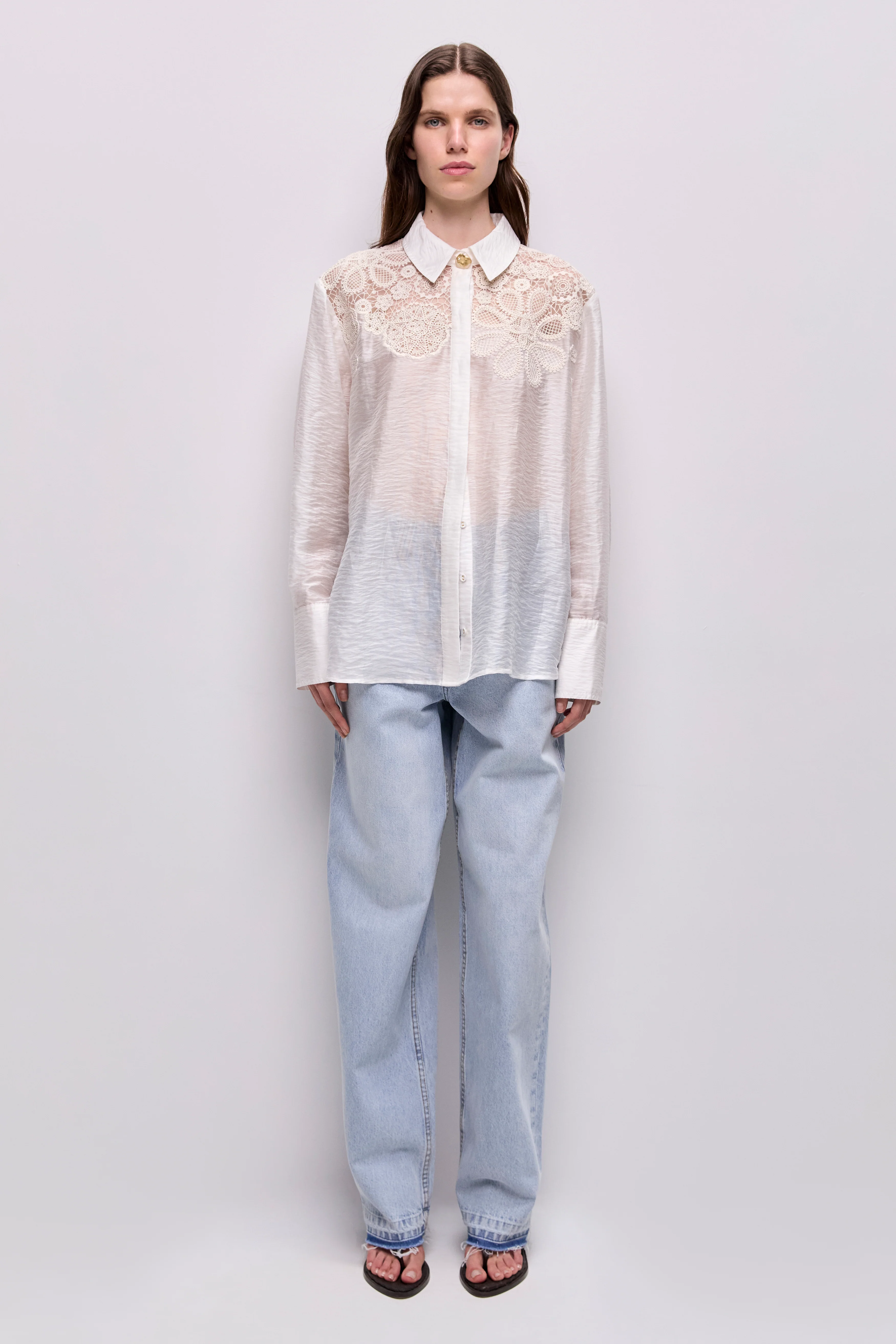 Gia Embroidered Shirt