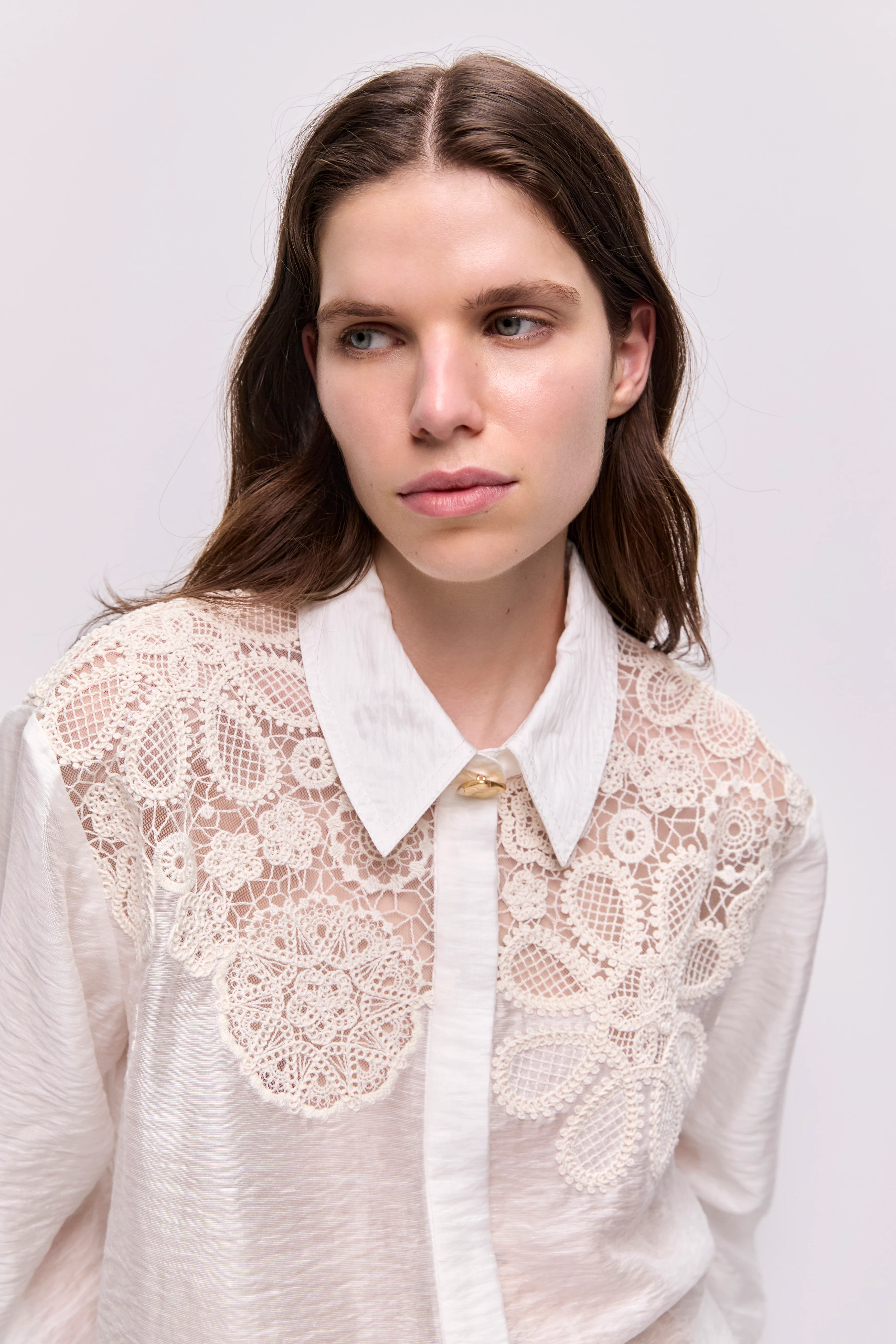 Gia Embroidered Shirt - Image 5