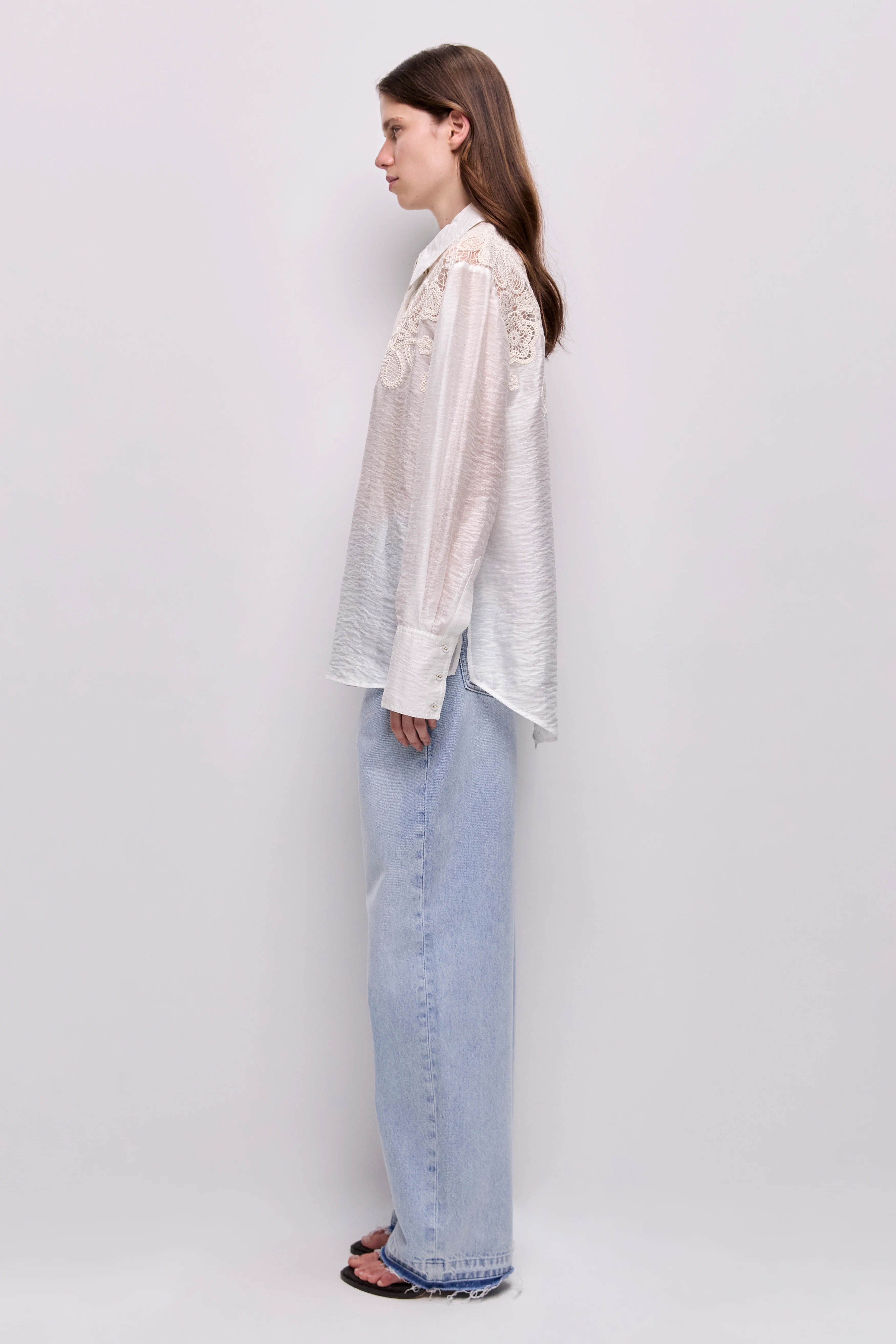 Gia Embroidered Shirt - Image 7